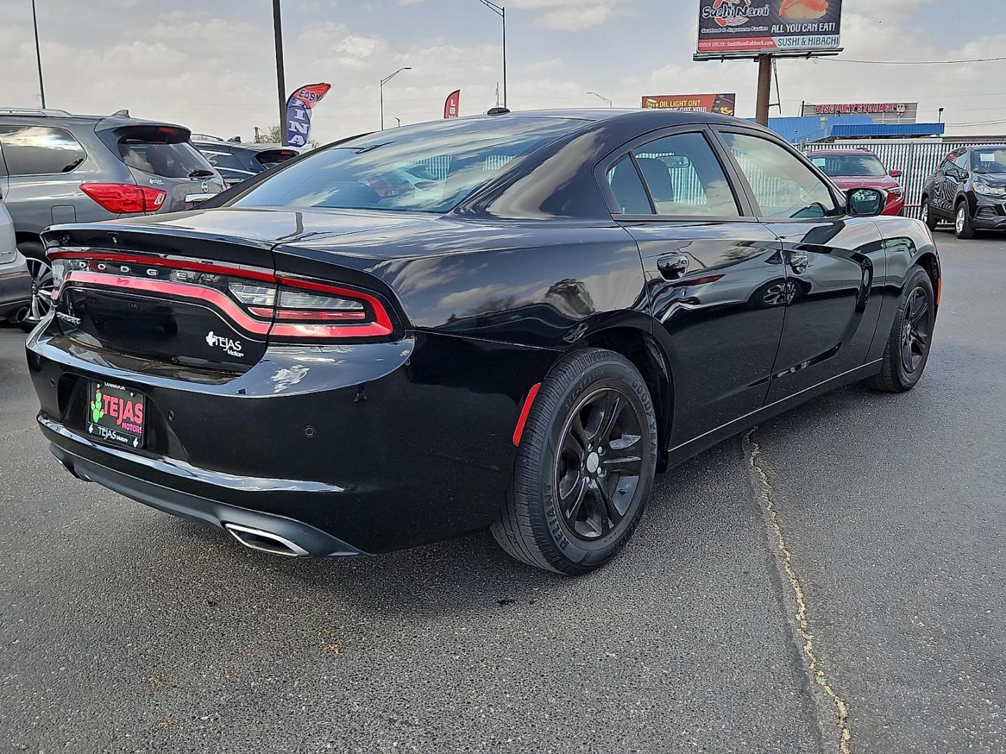 2019 BLACK /Black - X9 Dodge Charger SXT RWD (2C3CDXBG0KH) with an Pentastar 3.6L V-6 DOHC, variable valve control, regular unleaded, engine with 292HP engine, located at 4110 Avenue Q, Lubbock, 79412, 33.556553, -101.855820 - 03/10/2026 KEY IN ENVELOPE GOD - Photo#3