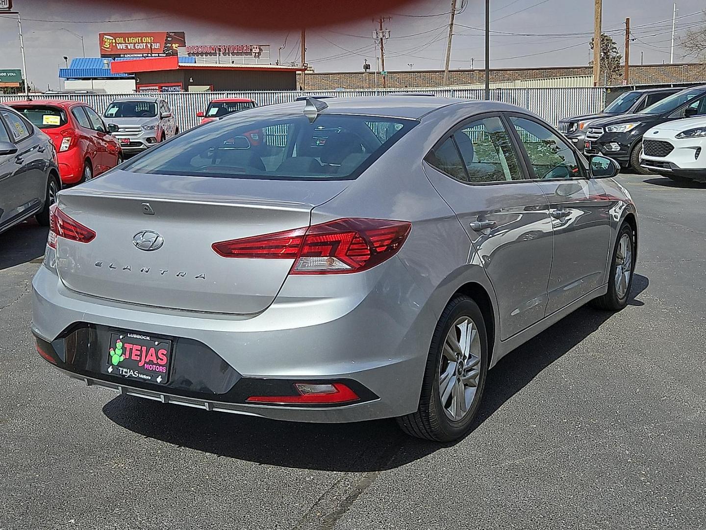 2020 GRAY /Black - C1 Hyundai Elantra SEL (5NPD84LF0LH) with an Nu 2L I-4 DOHC, D-CVVT variable valve control, regular unleaded, engine with 147HP engine, located at 4110 Avenue Q, Lubbock, 79412, 33.556553, -101.855820 - 03/07/2026 KEY IN ENVELOPE GOD - Photo#3
