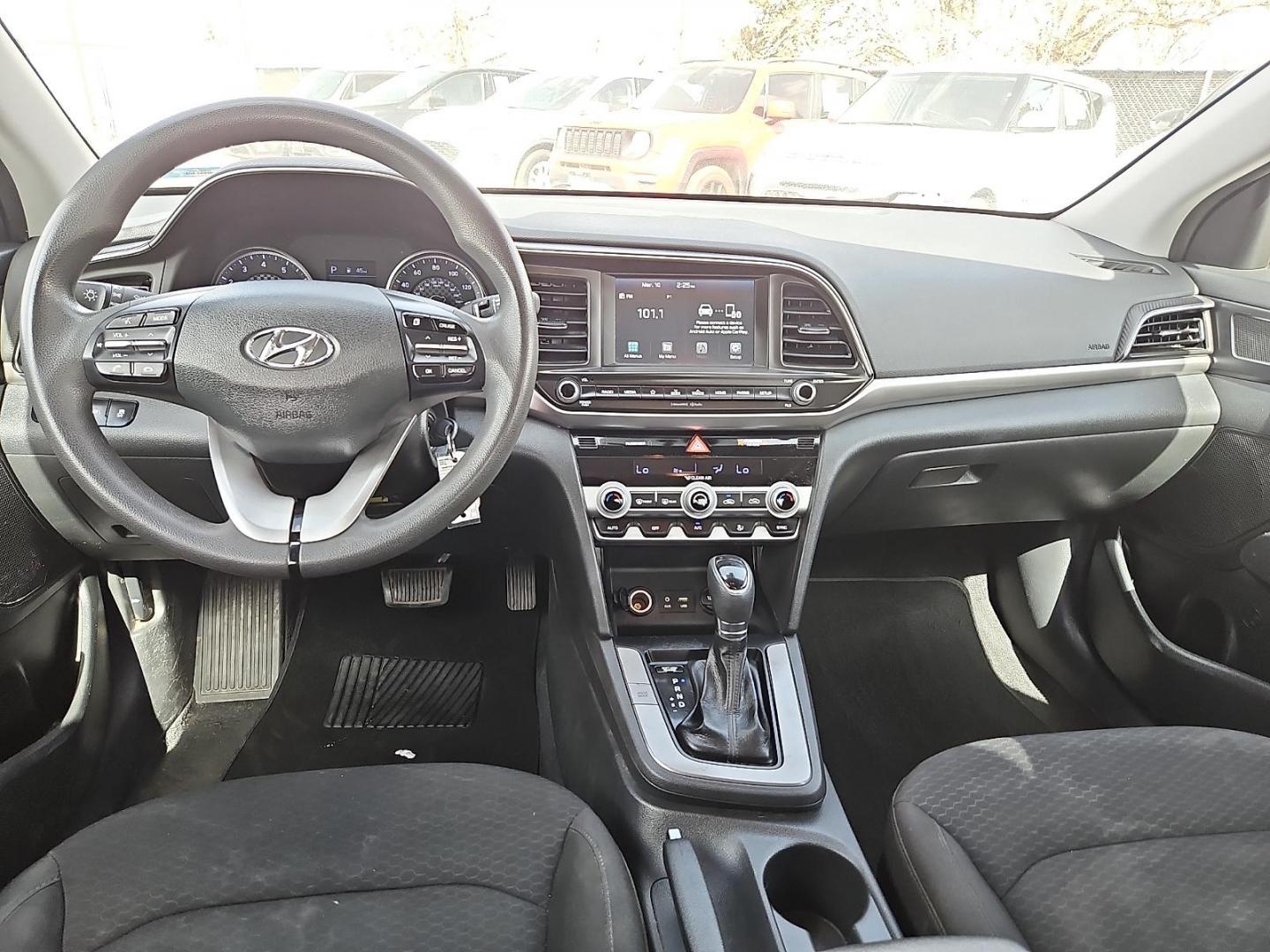 2020 GRAY /Black - C1 Hyundai Elantra SEL (5NPD84LF0LH) with an Nu 2L I-4 DOHC, D-CVVT variable valve control, regular unleaded, engine with 147HP engine, located at 4110 Avenue Q, Lubbock, 79412, 33.556553, -101.855820 - 03/07/2026 KEY IN ENVELOPE GOD - Photo#6