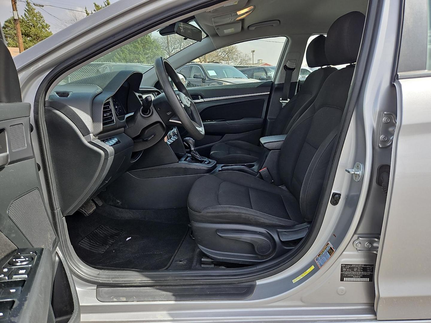 2020 GRAY /Black - C1 Hyundai Elantra SEL (5NPD84LF0LH) with an Nu 2L I-4 DOHC, D-CVVT variable valve control, regular unleaded, engine with 147HP engine, located at 4110 Avenue Q, Lubbock, 79412, 33.556553, -101.855820 - 03/07/2026 KEY IN ENVELOPE GOD - Photo#7