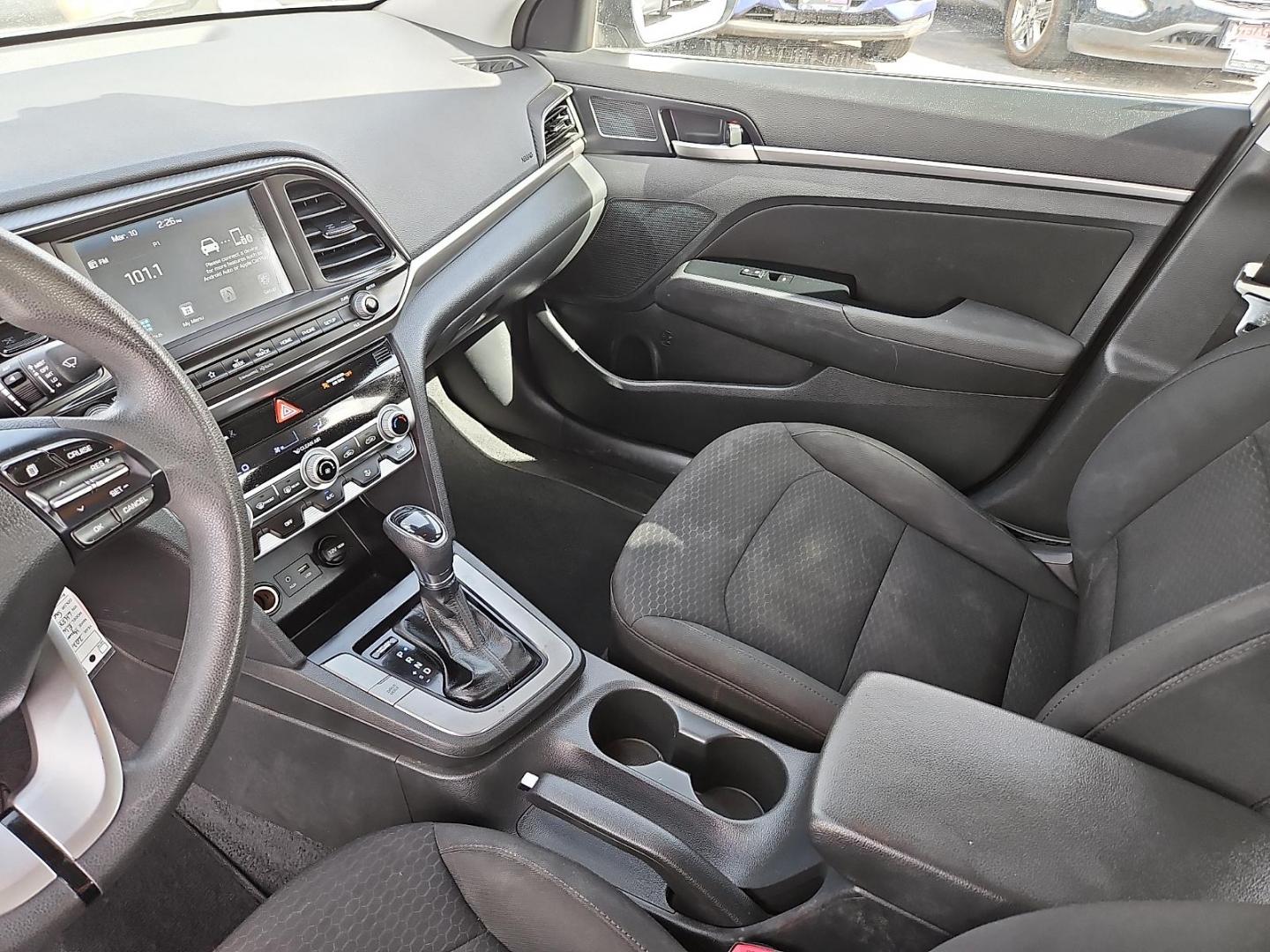 2020 GRAY /Black - C1 Hyundai Elantra SEL (5NPD84LF0LH) with an Nu 2L I-4 DOHC, D-CVVT variable valve control, regular unleaded, engine with 147HP engine, located at 4110 Avenue Q, Lubbock, 79412, 33.556553, -101.855820 - 03/07/2026 KEY IN ENVELOPE GOD - Photo#11