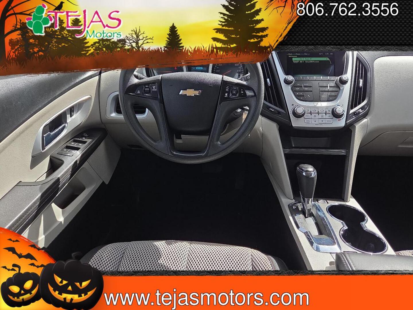 2017 Nightfall Gray Metallic - G7Q /Light Titanium/Jet Black - AFI Chevrolet Equinox LS (2GNALBEK6H1) with an ECOTEC 2.4L I-4 gasoline direct injection, DOHC, VVT variable valve control, regular unleaded, engine with 182HP engine, located at 4110 Avenue Q, Lubbock, 79412, 33.556553, -101.855820 - 03/10/2026 KEY IN ENVELOPE GOD- Photo#8