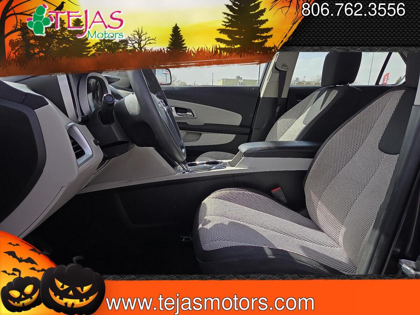2017 Nightfall Gray Metallic - G7Q /Light Titanium/Jet Black - AFI Chevrolet Equinox LS (2GNALBEK6H1) with an ECOTEC 2.4L I-4 gasoline direct injection, DOHC, VVT variable valve control, regular unleaded, engine with 182HP engine, located at 4110 Avenue Q, Lubbock, 79412, 33.556553, -101.855820 - 03/10/2026 KEY IN ENVELOPE GOD- Photo#10