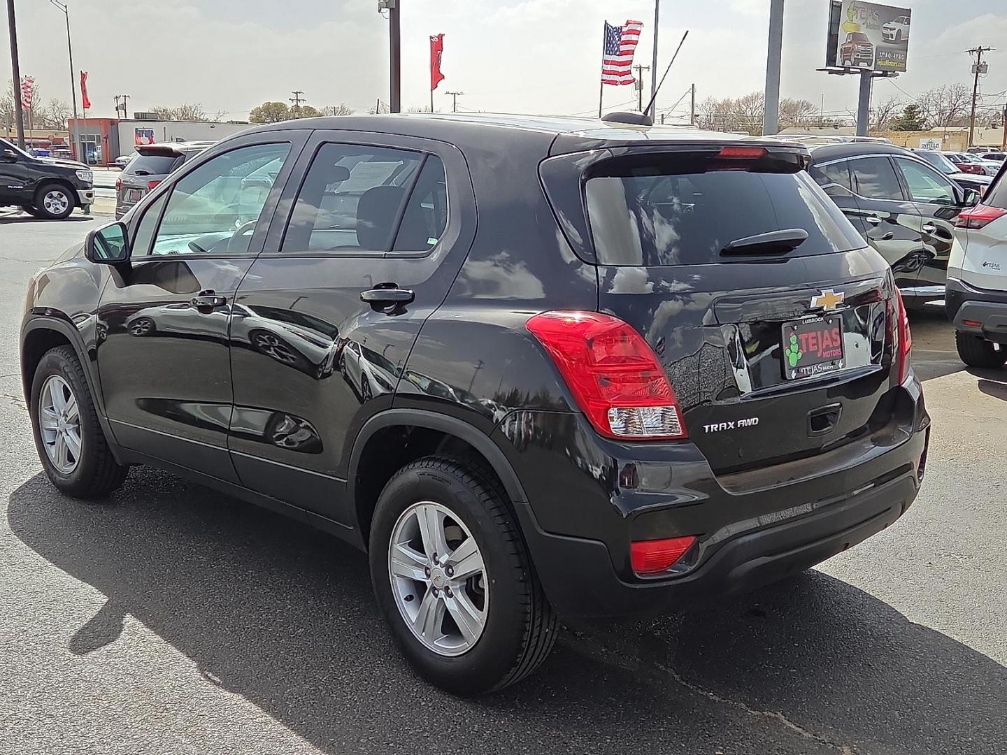 2021 Mosaic Black Metallic - GB0 /Jet Black - AFJ Chevrolet Trax AWD LS (KL7CJNSB8MB) with an ECOTEC 1.4L I-4 DOHC, VVT variable valve control, intercooled turbo, regular unleaded, engine with 138HP engine, located at 4110 Avenue Q, Lubbock, 79412, 33.556553, -101.855820 - 03/10/2026 KEY IN ENVELOPE GOD - Photo#3
