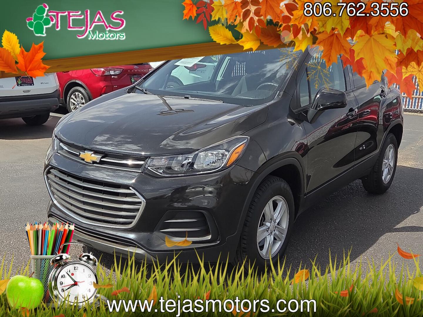 2021 Mosaic Black Metallic - GB0 /Jet Black - AFJ Chevrolet Trax AWD LS (KL7CJNSB8MB) with an ECOTEC 1.4L I-4 DOHC, VVT variable valve control, intercooled turbo, regular unleaded, engine with 138HP engine, located at 4110 Avenue Q, Lubbock, 79412, 33.556553, -101.855820 - 03/10/2026 KEY IN ENVELOPE GOD- Photo#4