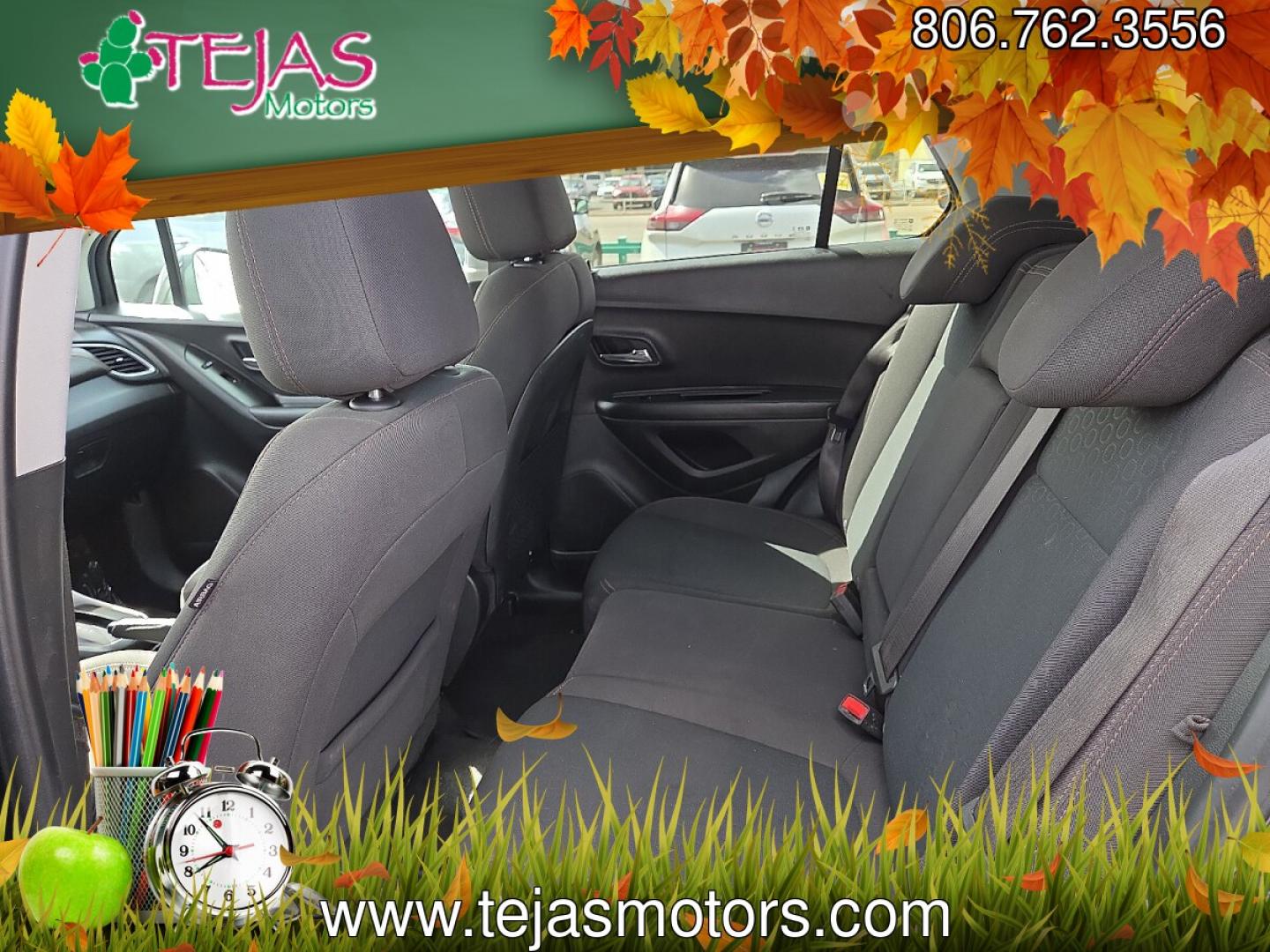 2021 Mosaic Black Metallic - GB0 /Jet Black - AFJ Chevrolet Trax AWD LS (KL7CJNSB8MB) with an ECOTEC 1.4L I-4 DOHC, VVT variable valve control, intercooled turbo, regular unleaded, engine with 138HP engine, located at 4110 Avenue Q, Lubbock, 79412, 33.556553, -101.855820 - 03/10/2026 KEY IN ENVELOPE GOD- Photo#7