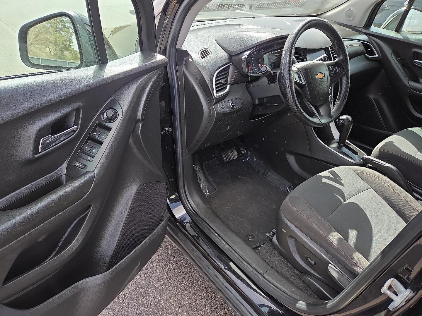 2021 Mosaic Black Metallic - GB0 /Jet Black - AFJ Chevrolet Trax AWD LS (KL7CJNSB8MB) with an ECOTEC 1.4L I-4 DOHC, VVT variable valve control, intercooled turbo, regular unleaded, engine with 138HP engine, located at 4110 Avenue Q, Lubbock, 79412, 33.556553, -101.855820 - 03/10/2026 KEY IN ENVELOPE GOD - Photo#9