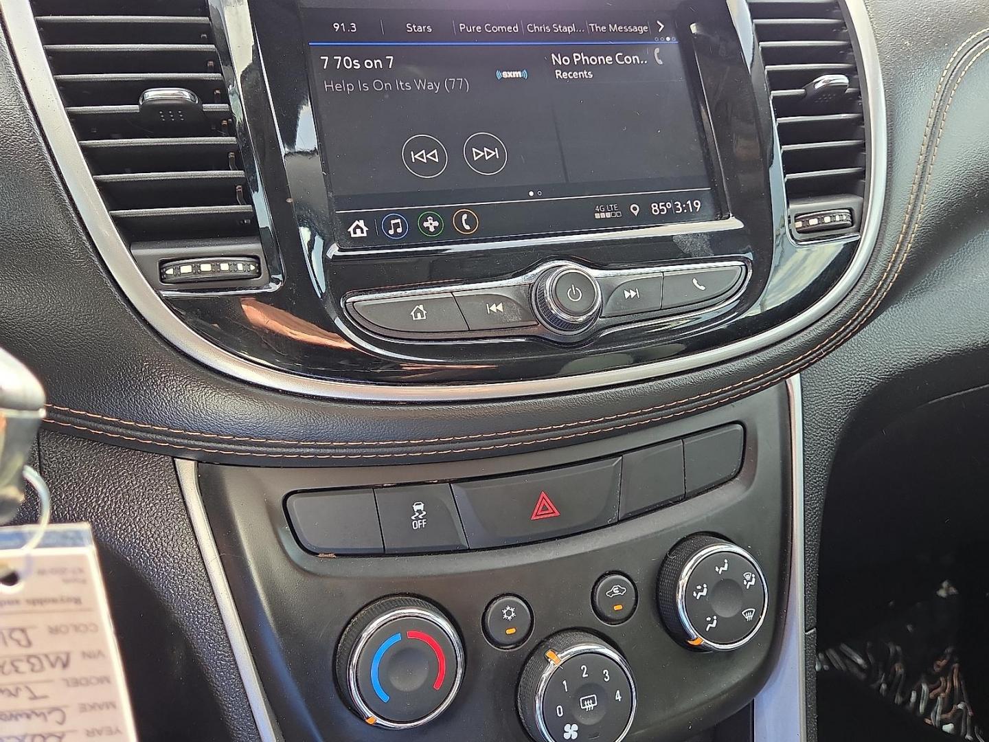 2021 Mosaic Black Metallic - GB0 /Jet Black - AFJ Chevrolet Trax AWD LS (KL7CJNSB8MB) with an ECOTEC 1.4L I-4 DOHC, VVT variable valve control, intercooled turbo, regular unleaded, engine with 138HP engine, located at 4110 Avenue Q, Lubbock, 79412, 33.556553, -101.855820 - 03/10/2026 KEY IN ENVELOPE GOD - Photo#10