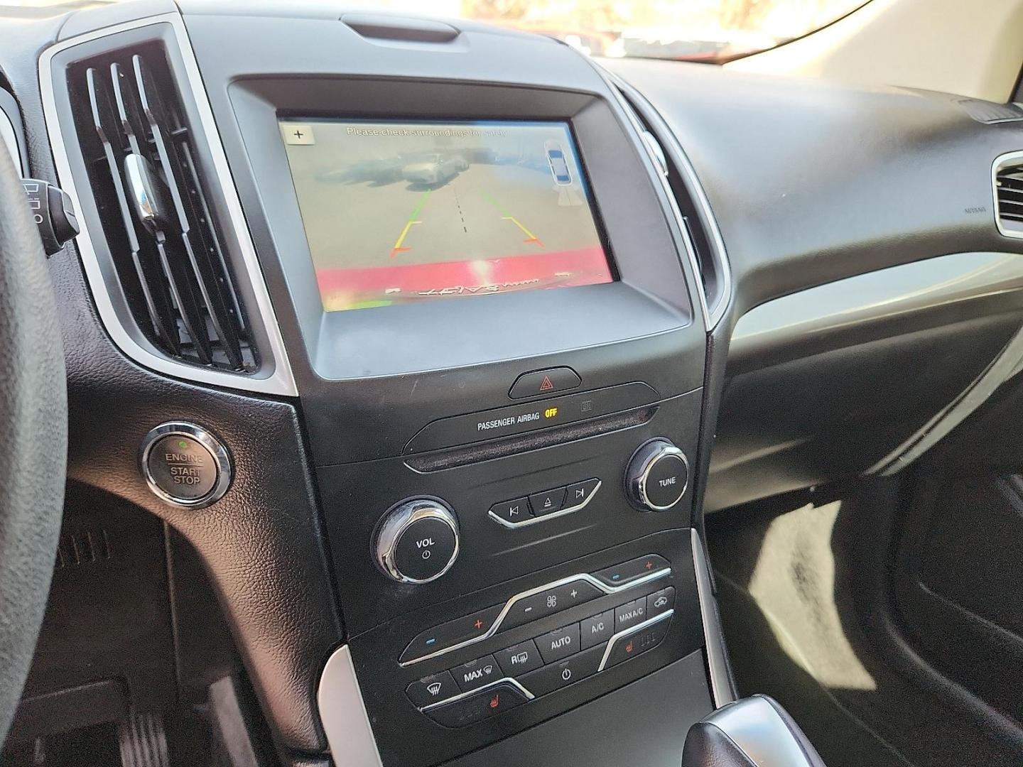 2016 RED /Dune - DD Ford Edge SEL (2FMPK3J97GB) with an EcoBoost 2L I-4 gasoline direct injection, DOHC, variable valve control, intercooled turbo, premium unleaded, engine with 245HP engine, located at 4110 Avenue Q, Lubbock, 79412, 33.556553, -101.855820 - Photo#9