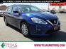 2018 BLUE /Charcoal - G Nissan Sentra SV (3N1AB7AP9JY) with an 1.8L I-4 DOHC, variable valve control, regular unleaded, engine with 124HP engine, located at 4110 Avenue Q, Lubbock, 79412, 33.556553, -101.855820 - Photo#0