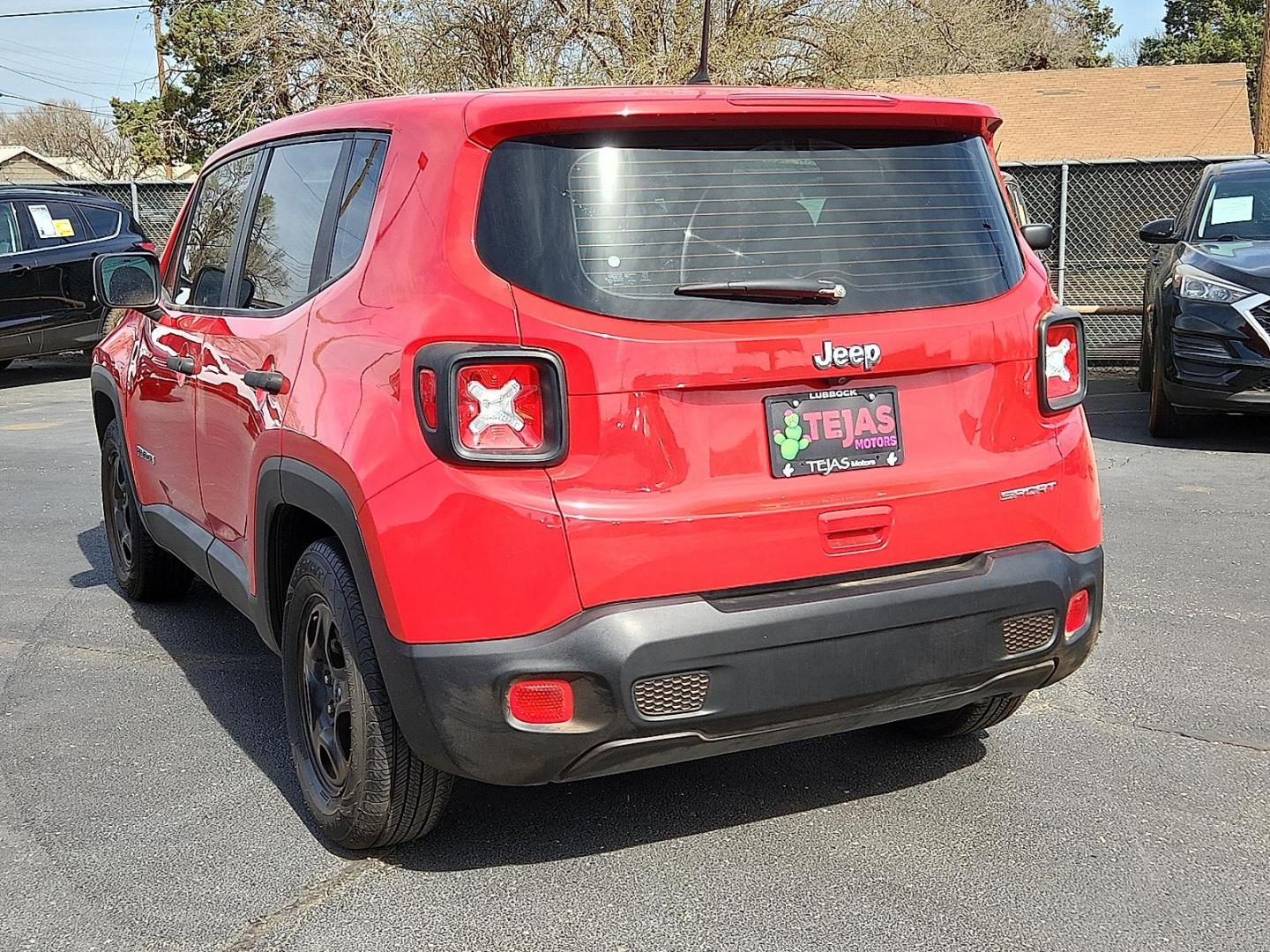 2019 RED /Black - X9 Jeep Renegade Sport FWD (ZACNJAAB6KP) with an Tigershark MultiAir 2.4L I-4 variable valve control, regular unleaded, engine with 180HP engine, located at 4110 Avenue Q, Lubbock, 79412, 33.556553, -101.855820 - 03/17/2026 KEY IN ENVELOPE GOD - Photo#2