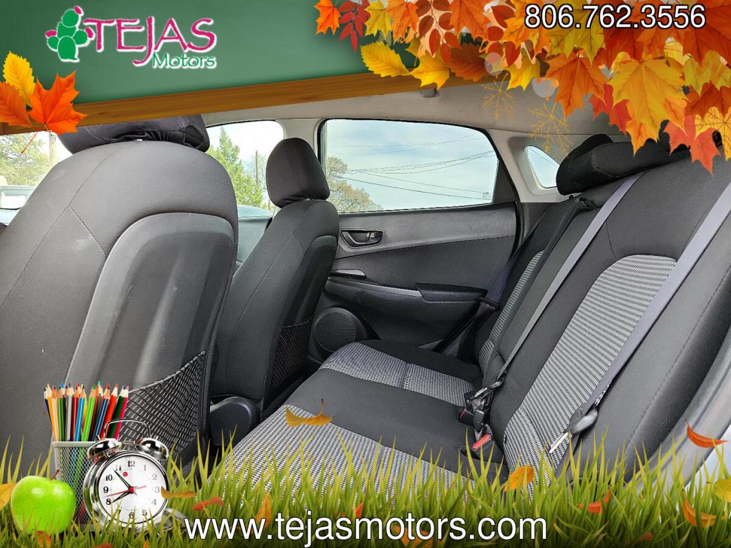 2020 SILVER /Gray/Black - LGY Hyundai Kona SE (KM8K12AA7LU) with an Nu 2L I-4 DOHC, D-CVVT variable valve control, regular unleaded, engine with 147HP engine, located at 4110 Avenue Q, Lubbock, 79412, 33.556553, -101.855820 - 03/17/2026 KEY IN ENVELOPE GOD- Photo#5