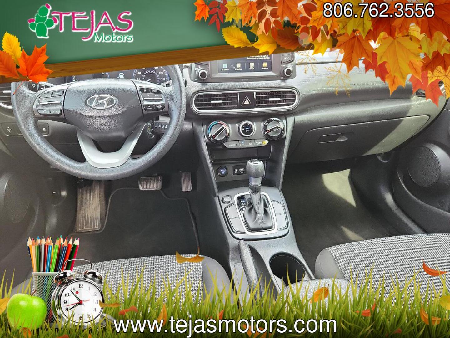 2020 SILVER /Gray/Black - LGY Hyundai Kona SE (KM8K12AA7LU) with an Nu 2L I-4 DOHC, D-CVVT variable valve control, regular unleaded, engine with 147HP engine, located at 4110 Avenue Q, Lubbock, 79412, 33.556553, -101.855820 - 03/17/2026 KEY IN ENVELOPE GOD- Photo#6