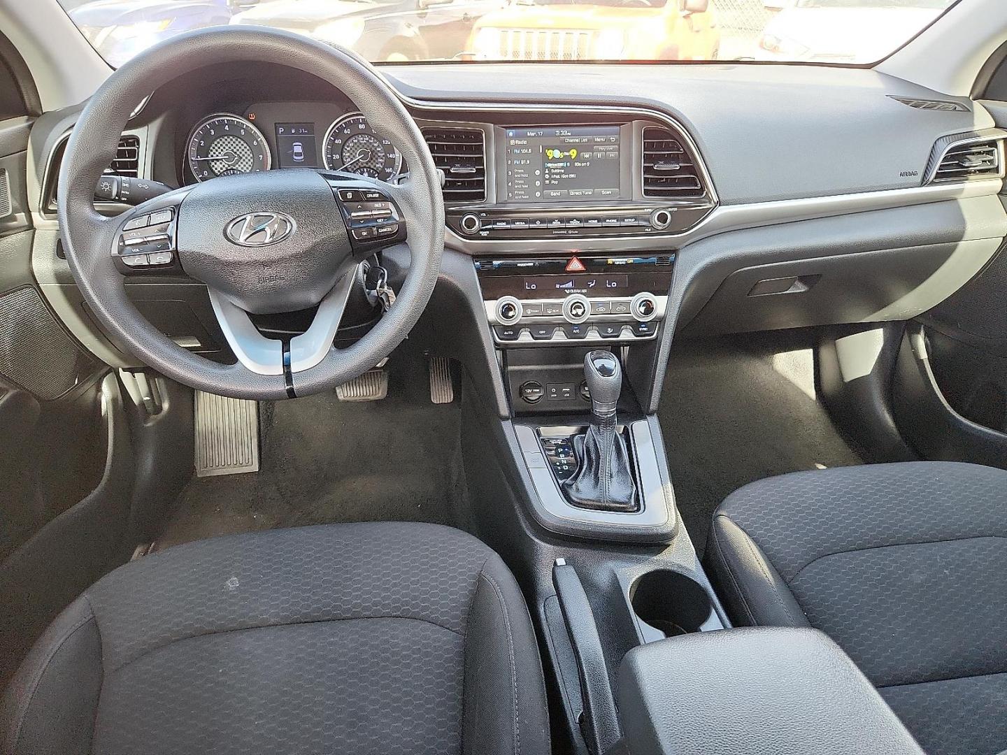 2020 SILVER /Black - C1 Hyundai Elantra SEL (5NPD84LF8LH) with an Nu 2L I-4 DOHC, D-CVVT variable valve control, regular unleaded, engine with 147HP engine, located at 4110 Avenue Q, Lubbock, 79412, 33.556553, -101.855820 - 03/17/2026 KEY IN ENVELOPE GOD - Photo#6