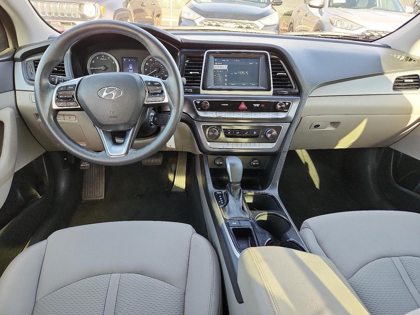 2019 RED /Beige - BB Hyundai Sonata SE (5NPE24AFXKH) with an 2.4L I-4 gasoline direct injection, DOHC, D-CVVT variable valve control, regular unleaded, engine with 185HP engine, located at 4110 Avenue Q, Lubbock, 79412, 33.556553, -101.855820 - 03/24/2024 KEY IN ENVELOPE GOD - Photo#6