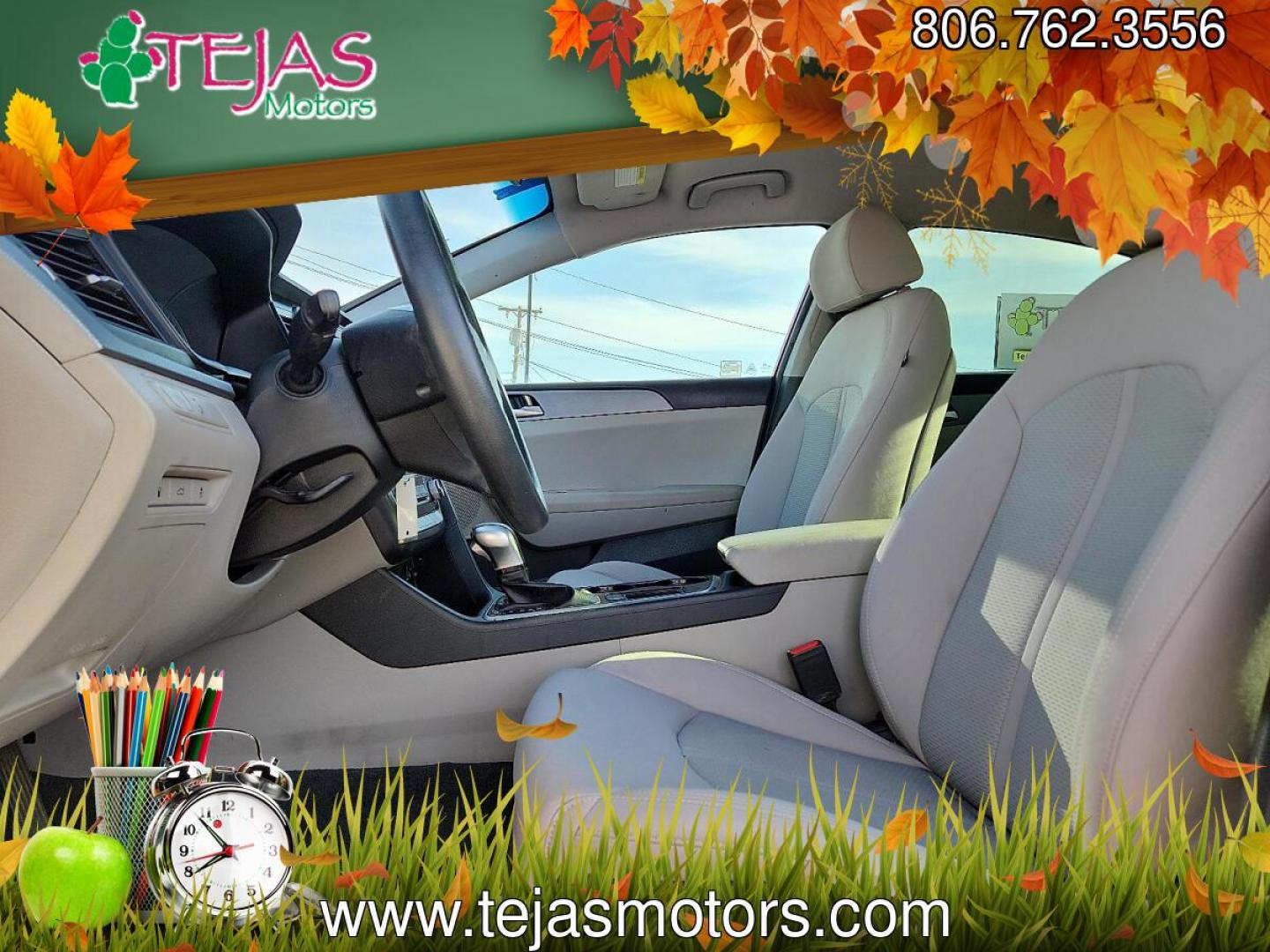 2019 RED /Beige - BB Hyundai Sonata SE (5NPE24AFXKH) with an 2.4L I-4 gasoline direct injection, DOHC, D-CVVT variable valve control, regular unleaded, engine with 185HP engine, located at 4110 Avenue Q, Lubbock, 79412, 33.556553, -101.855820 - 03/24/2024 KEY IN ENVELOPE GOD- Photo#7