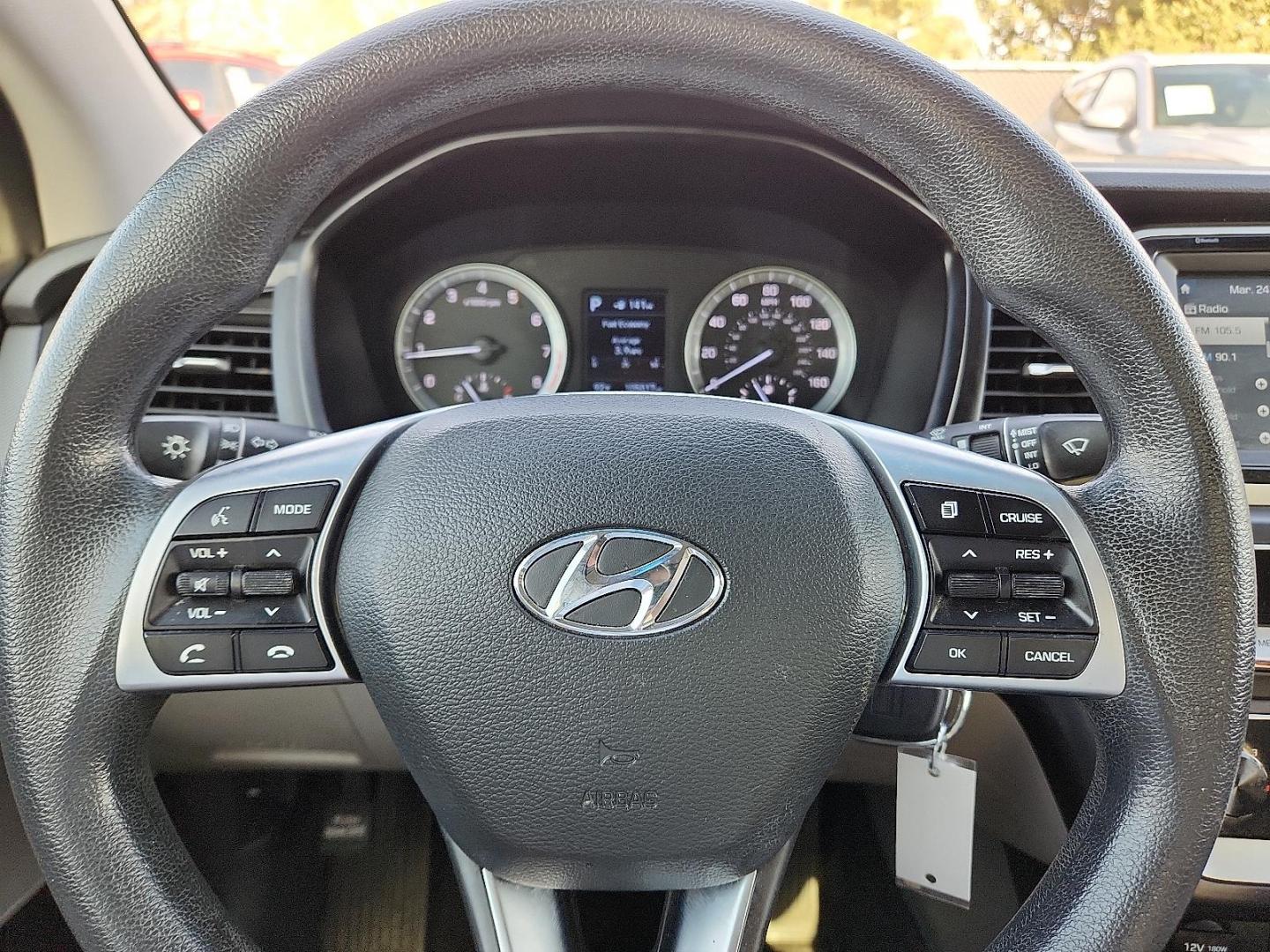 2019 RED /Beige - BB Hyundai Sonata SE (5NPE24AFXKH) with an 2.4L I-4 gasoline direct injection, DOHC, D-CVVT variable valve control, regular unleaded, engine with 185HP engine, located at 4110 Avenue Q, Lubbock, 79412, 33.556553, -101.855820 - 03/24/2024 KEY IN ENVELOPE GOD - Photo#10