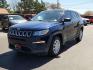 2019 Jazz Blue Pearlcoat - PBX /Black - X9 Jeep Compass Sport FWD (3C4NJCAB1KT) with an 2.4L I-4 variable valve control, regular unleaded, engine with 180HP engine, located at 4110 Avenue Q, Lubbock, 79412, 33.556553, -101.855820 - Photo#1