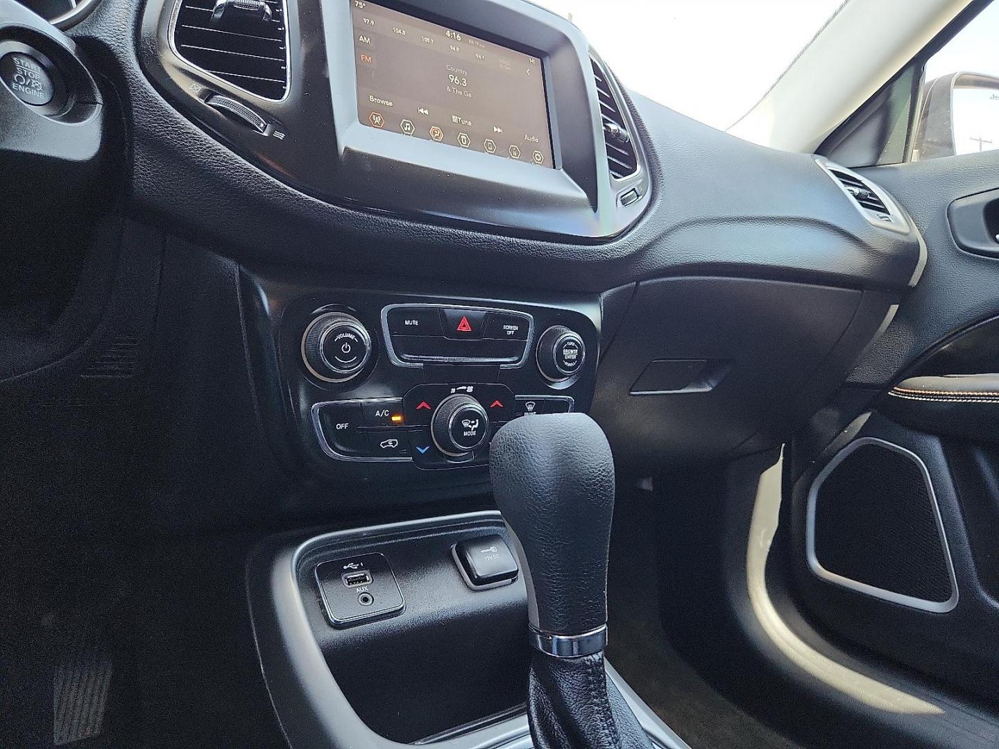 2019 Jazz Blue Pearlcoat - PBX /Black - X9 Jeep Compass Sport FWD (3C4NJCAB1KT) with an 2.4L I-4 variable valve control, regular unleaded, engine with 180HP engine, located at 4110 Avenue Q, Lubbock, 79412, 33.556553, -101.855820 - Photo#12