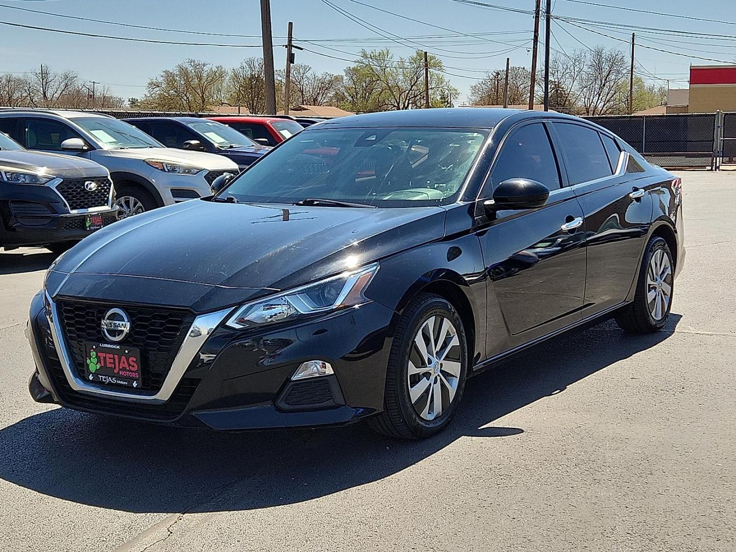2021 Super Black - KH3 /Charcoal - G Nissan Altima S FWD (1N4BL4BV6MN) with an 2.5L I-4 gasoline direct injection, DOHC, CVTCS variable valve control, regular unleaded, engine with 188HP engine, located at 4110 Avenue Q, Lubbock, 79412, 33.556553, -101.855820 - Photo#1