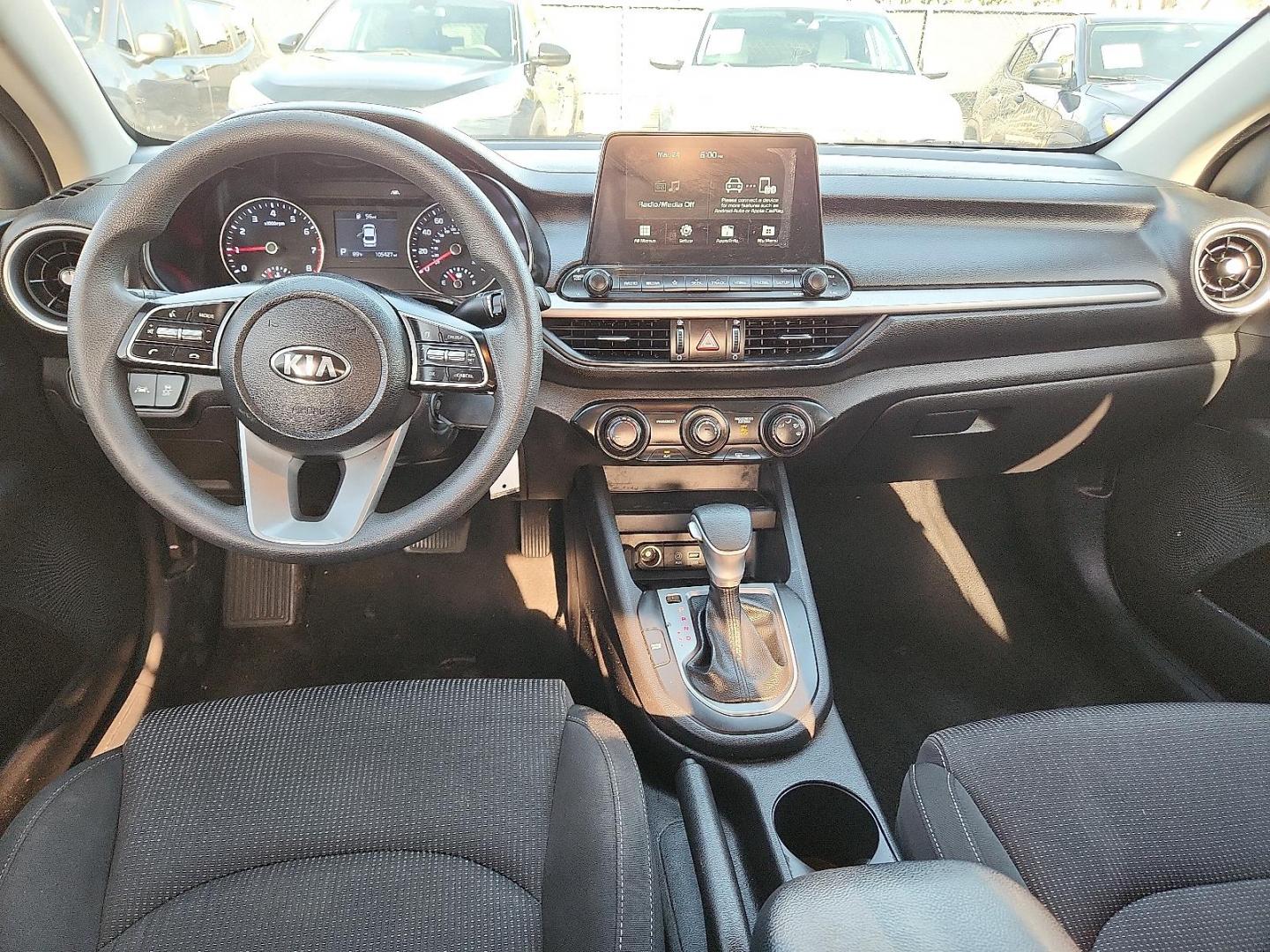 2021 GRAY /Black - WK Kia Forte LXS (3KPF24AD1ME) with an 2L I-4 DOHC, D-CVVT variable valve control, regular unleaded, engine with 147HP engine, located at 4110 Avenue Q, Lubbock, 79412, 33.556553, -101.855820 - 03/2592026 KEY IN ENVELOPE GOD - Photo#6
