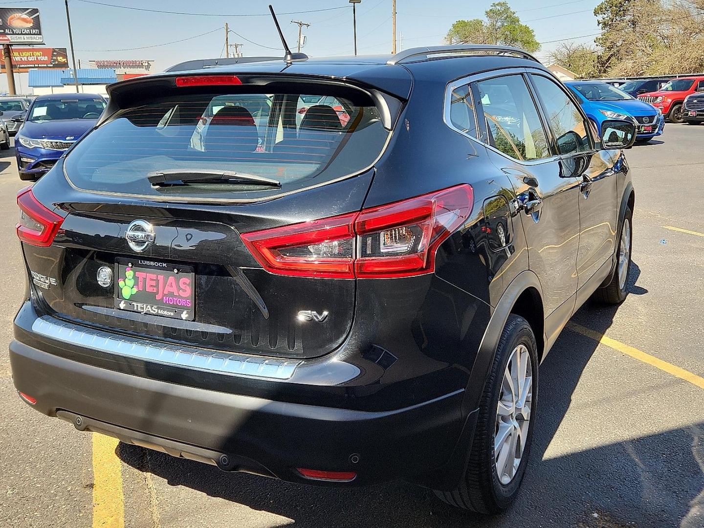 2020 BLACK /Charcoal - G Nissan Rogue Sport SV FWD Xtronic CVT (JN1BJ1CV5LW) with an 2L I-4 gasoline direct injection, DOHC, variable valve control, regular unleaded, engine with 141HP engine, located at 4110 Avenue Q, Lubbock, 79412, 33.556553, -101.855820 - 03/25/2026 KEY IN ENVELOPE GOD - Photo#3