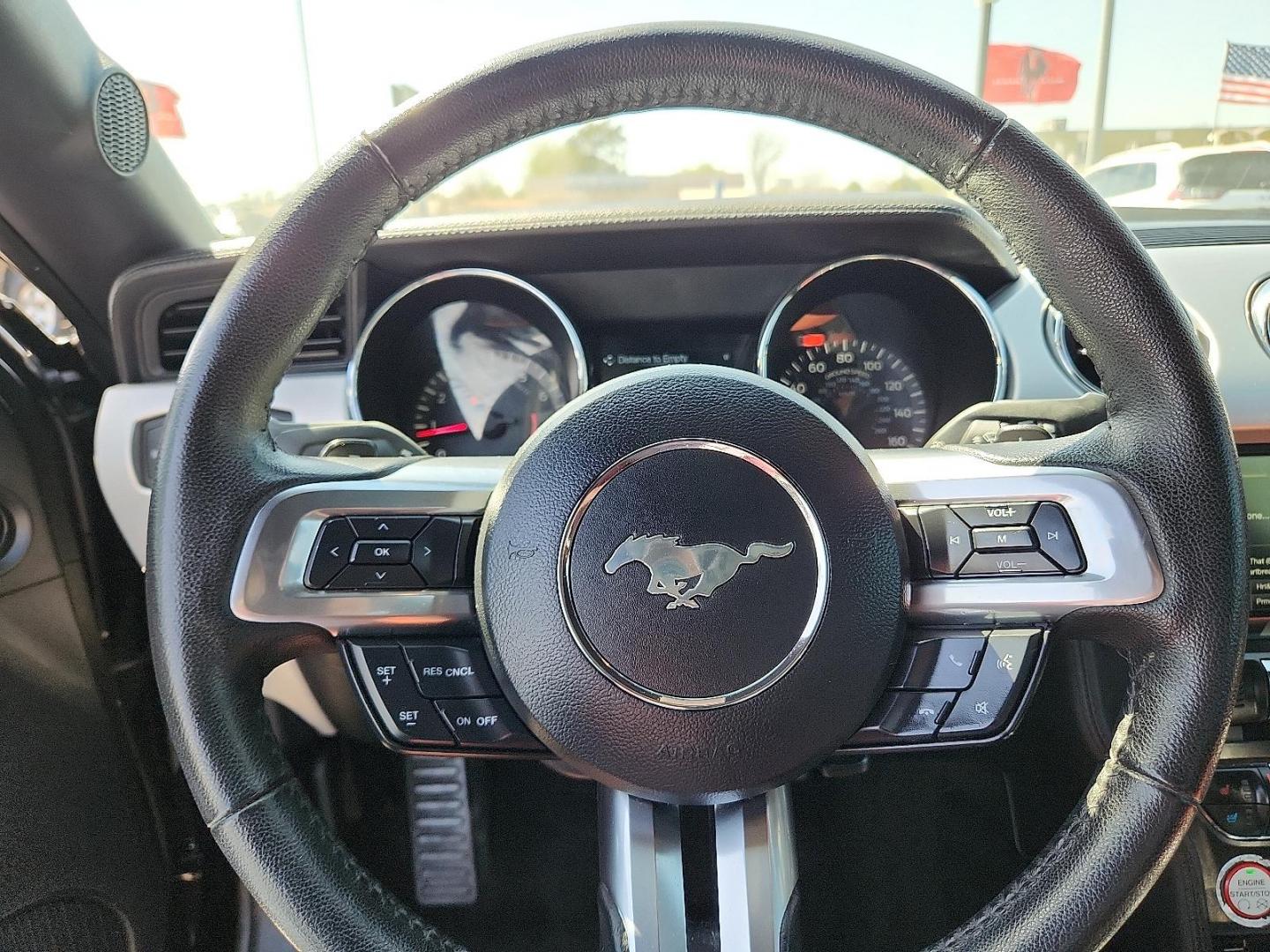 2015 Black /Ebony - 41 Ford Mustang EcoBoost (1FA6P8TH3F5) with an EcoBoost 2.3L I-4 gasoline direct injection, DOHC, variable valve control, intercooled turbo, premium unleaded, engine with 310HP engine, located at 4110 Avenue Q, Lubbock, 79412, 33.556553, -101.855820 - 03/24/2026 KEY IN ENVELOPE GOD - Photo#10
