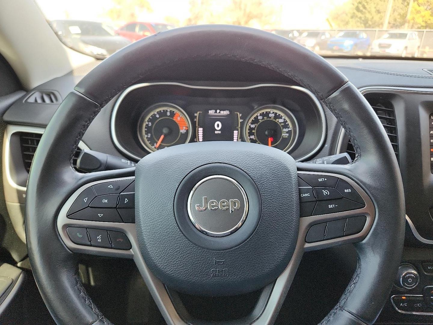 2019 WHITE /Black - X9 Jeep Cherokee Latitude Plus FWD (1C4PJLLN1KD) with an 2L I-4 gasoline direct injection, DOHC, intercooled turbo, premium unleaded, engine with 270HP engine, located at 4110 Avenue Q, Lubbock, 79412, 33.556553, -101.855820 - 04/01/2026 KEY IN ENVELOPE GOD - Photo#10