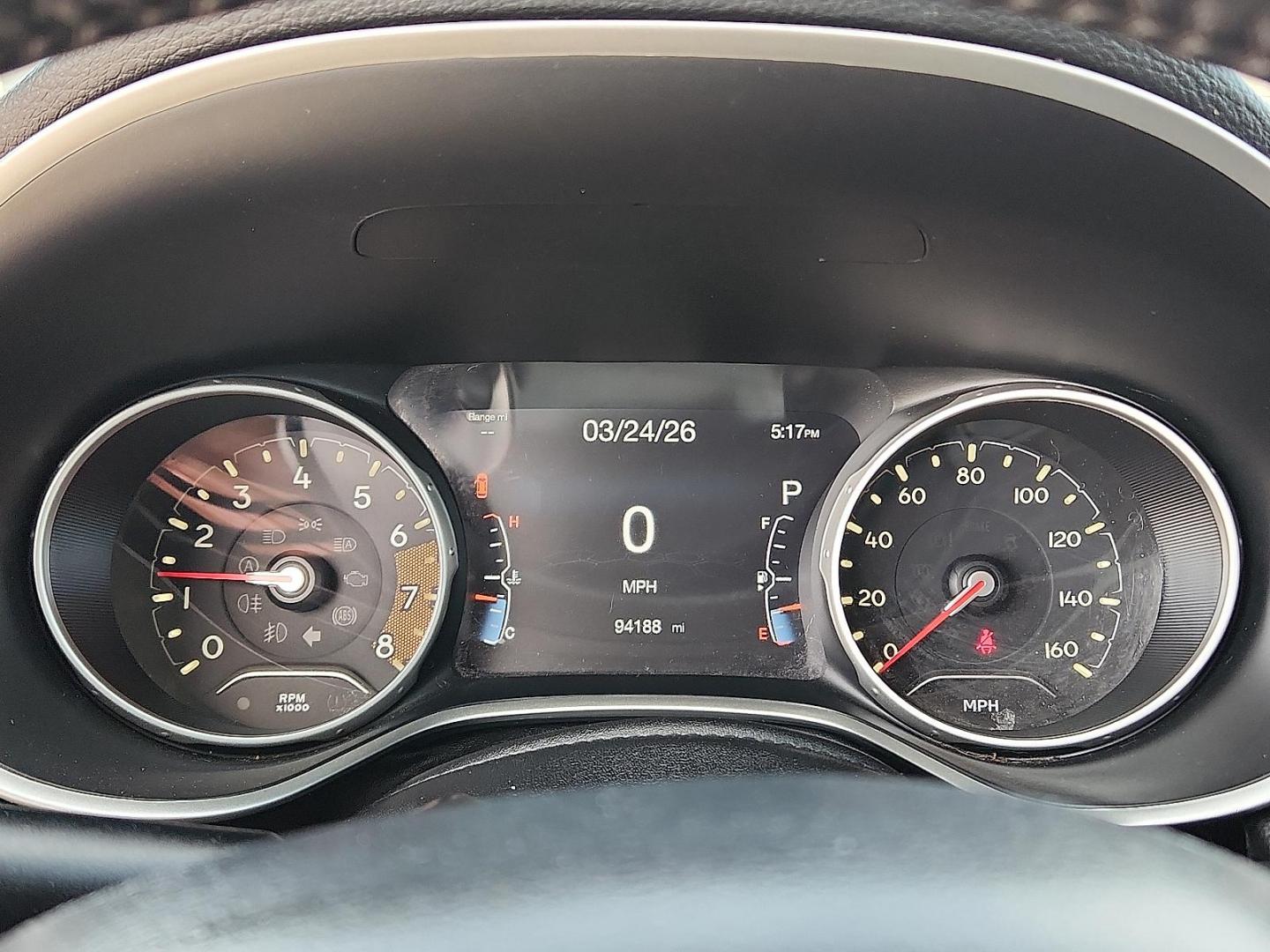 2018 BLACK /Black - X9 Jeep Compass Altitude FWD (3C4NJCBBXJT) with an 2.4L I-4 variable valve control, regular unleaded, engine with 180HP engine, located at 4110 Avenue Q, Lubbock, 79412, 33.556553, -101.855820 - Photo#10