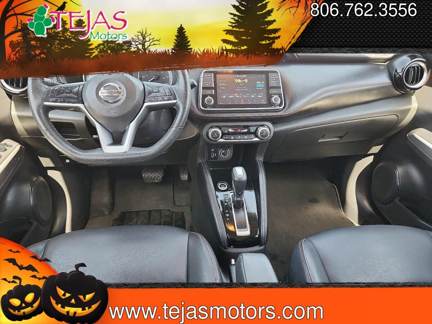 2020 Brilliant Silver Metallic /Charcoal Nissan Kicks SR Xtronic CVT (3N1CP5DV3LL) with an 1.6L I-4 DOHC, CVTCS variable valve control, regular unleaded, engine with 122HP engine, located at 4110 Avenue Q, Lubbock, 79412, 33.556553, -101.855820 - 03/21/2026 KEY IN ENVELOPE GOD- Photo#7