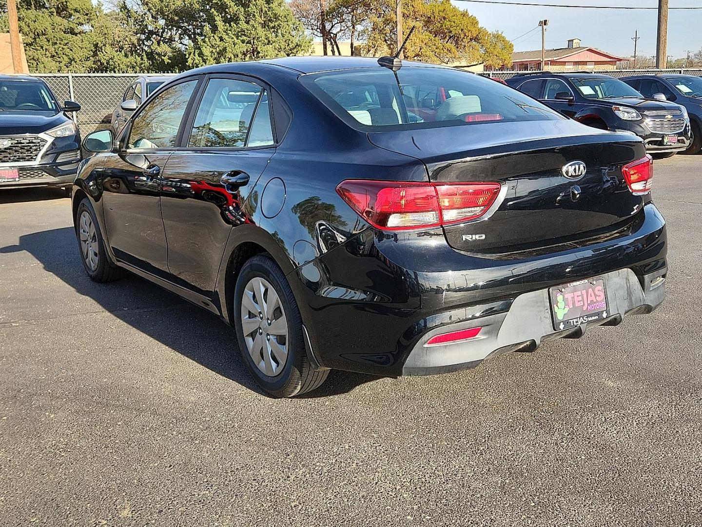 2020 Aurora Black /Gray Kia Rio S (3KPA24AD2LE) with an Gamma II 1.6L I-4 DOHC, variable valve control, regular unleaded, engine with 120HP engine, located at 4110 Avenue Q, Lubbock, 79412, 33.556553, -101.855820 - 03/25/2025 KEY IN ENVELOPE GOD - Photo#2
