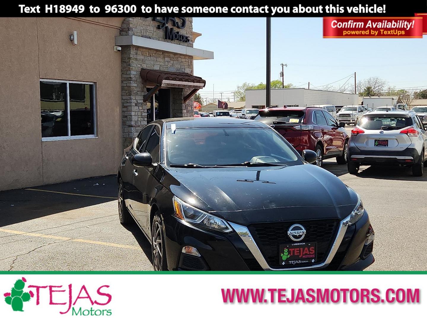 2019 BLACK /Charcoal - G Nissan Altima 2.5 S (1N4BL4BV2KC) with an 2.5L I-4 gasoline direct injection, DOHC, CVTCS variable valve control, regular unleaded, engine with 182HP engine, located at 4110 Avenue Q, Lubbock, 79412, 33.556553, -101.855820 - 03/27/2026 KEY IN ENVELOPE GOD - Photo#0