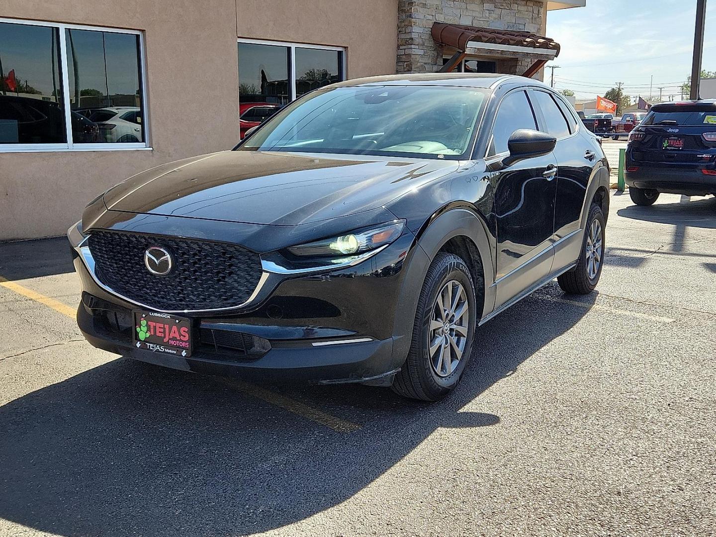 2021 BLACK /Black - D2T Mazda CX-30 2.5 S (3MVDMAAL8MM) with an SKYACTIV-G 2.5L I-4 gasoline direct injection, DOHC, variable valve control, regular unleaded, engine with 186HP engine, located at 4110 Avenue Q, Lubbock, 79412, 33.556553, -101.855820 - 04/01/2026 KEY IN ENVELOPE GOD - Photo#1