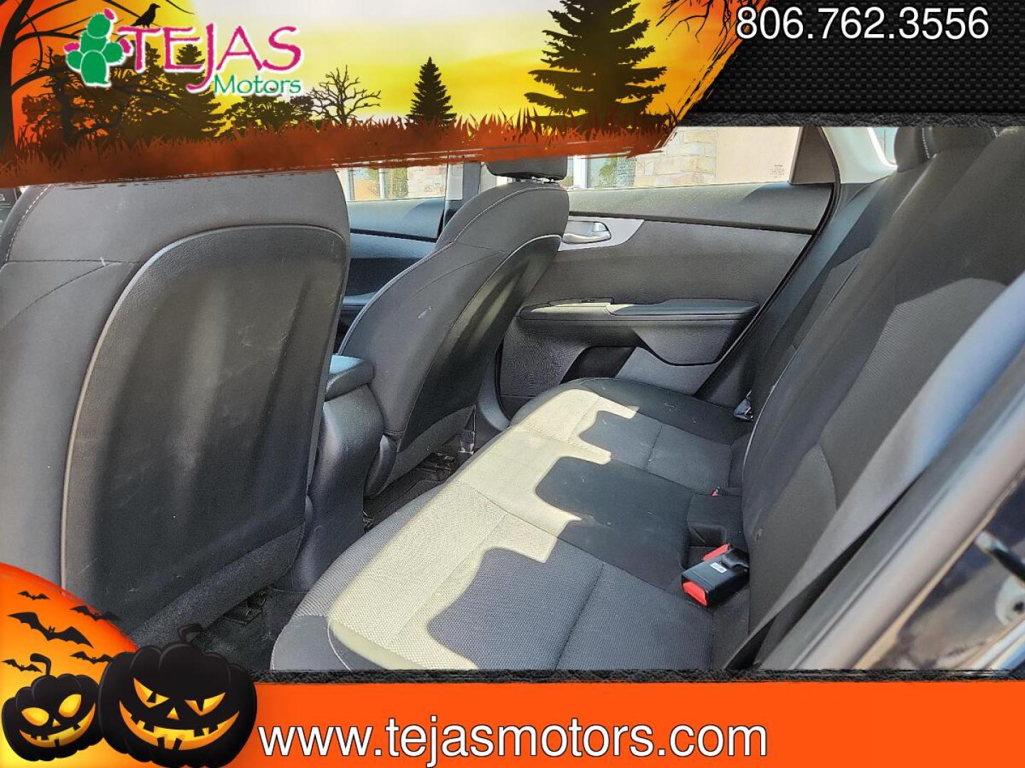 2023 Aurora Black /Black - WK Kia Forte LXS (3KPF24AD5PE) with an 2L I-4 DOHC, D-CVVT variable valve control, regular unleaded, engine with 147HP engine, located at 4110 Avenue Q, Lubbock, 79412, 33.556553, -101.855820 - 04/01/2026 KEY IN ENVELOPE GOD- Photo#5