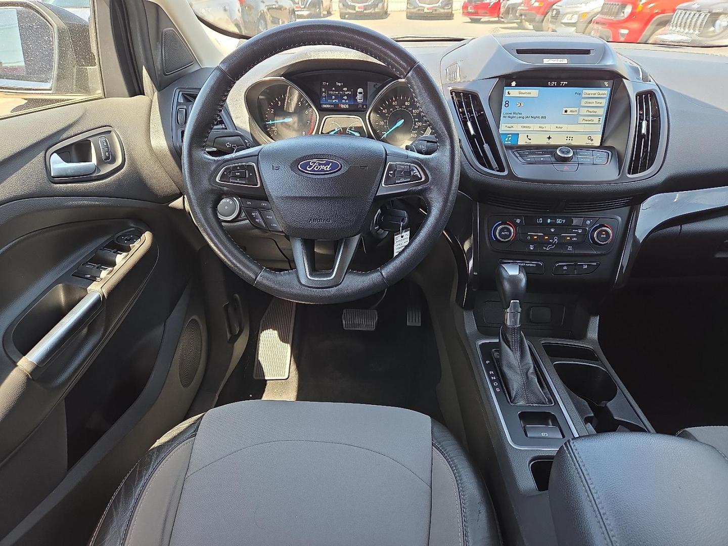 2017 Ingot Silver Metallic - UX /Charcoal Black - DB Ford Escape SE (1FMCU0G98HU) with an EcoBoost 2L I-4 gasoline direct injection, DOHC, variable valve control, intercooled turbo, premium unleaded, engine with 245HP engine, located at 4110 Avenue Q, Lubbock, 79412, 33.556553, -101.855820 - 04/01/2026 KEY IN ENVELOPE GOD - Photo#7
