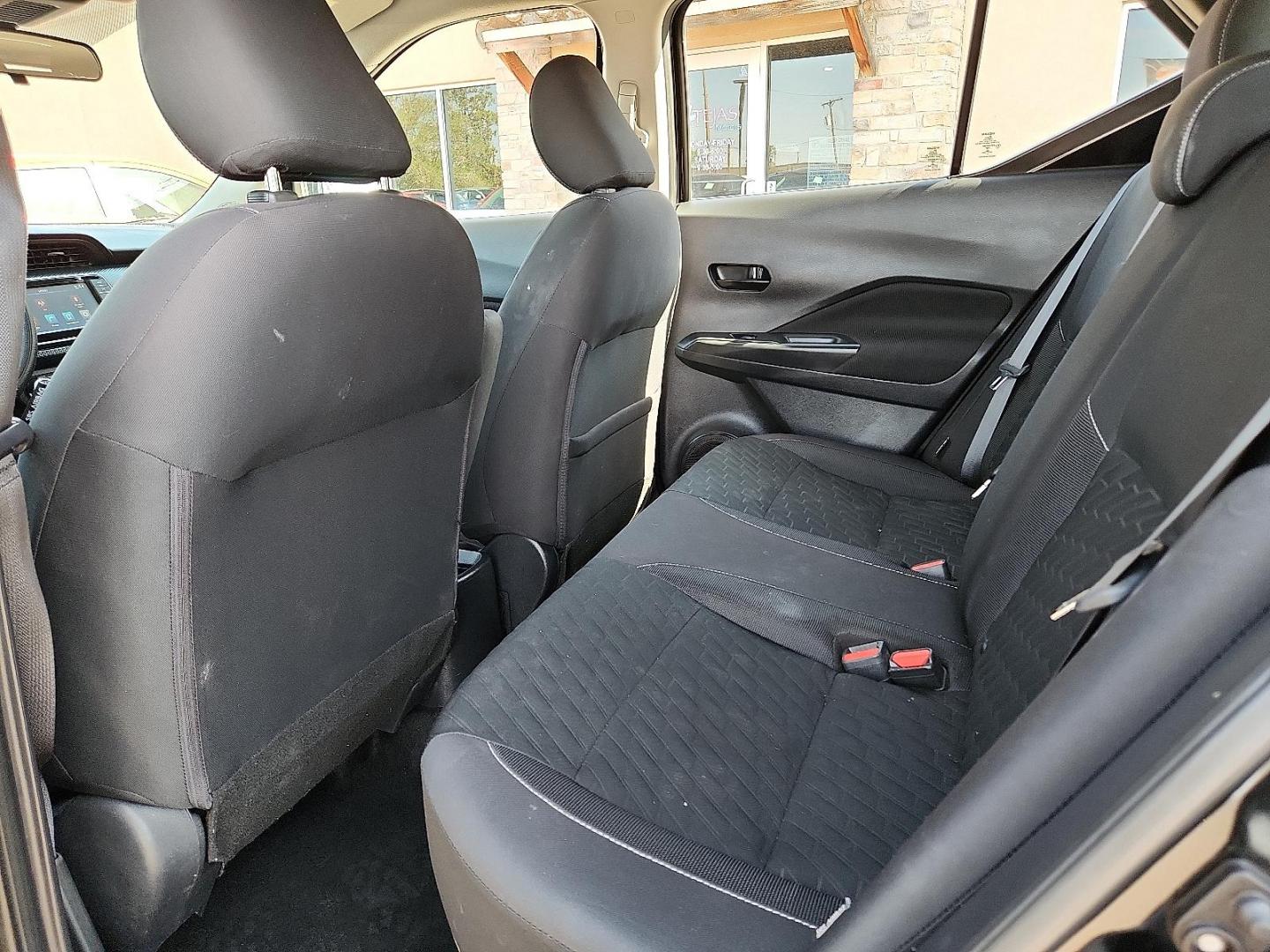 2021 BLACK /Charcoal - G Nissan Kicks S Xtronic CVT (3N1CP5BV3ML) with an 1.6L I-4 DOHC, CVTCS variable valve control, regular unleaded, engine with 122HP engine, located at 4110 Avenue Q, Lubbock, 79412, 33.556553, -101.855820 - 04/01/2026 KEY IN ENVELOPE GOD - Photo#6