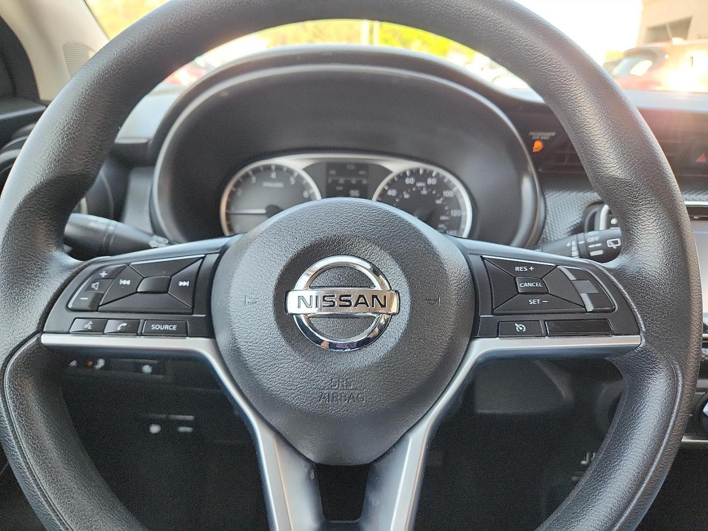 2021 BLACK /Charcoal - G Nissan Kicks S Xtronic CVT (3N1CP5BV3ML) with an 1.6L I-4 DOHC, CVTCS variable valve control, regular unleaded, engine with 122HP engine, located at 4110 Avenue Q, Lubbock, 79412, 33.556553, -101.855820 - 04/01/2026 KEY IN ENVELOPE GOD - Photo#11