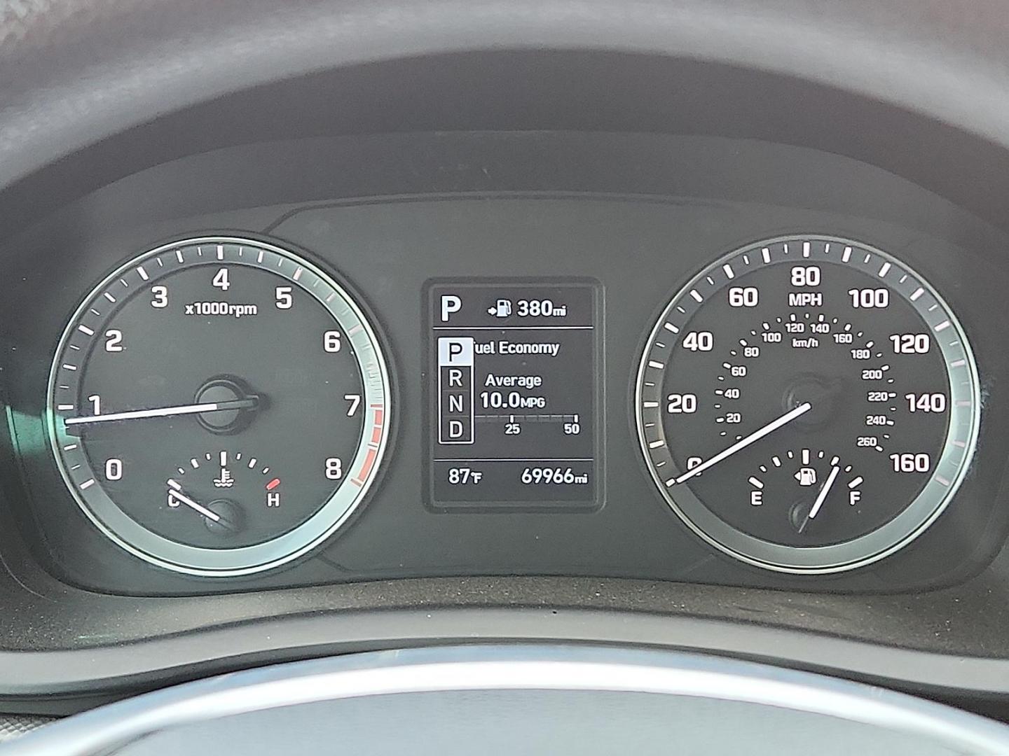 2019 BLACK /Black - CT Hyundai Sonata SE (5NPE24AF3KH) with an 2.4L I-4 gasoline direct injection, DOHC, D-CVVT variable valve control, regular unleaded, engine with 185HP engine, located at 4110 Avenue Q, Lubbock, 79412, 33.556553, -101.855820 - 04/10/2026 KEY IN ENVELOPE GOD - Photo#9