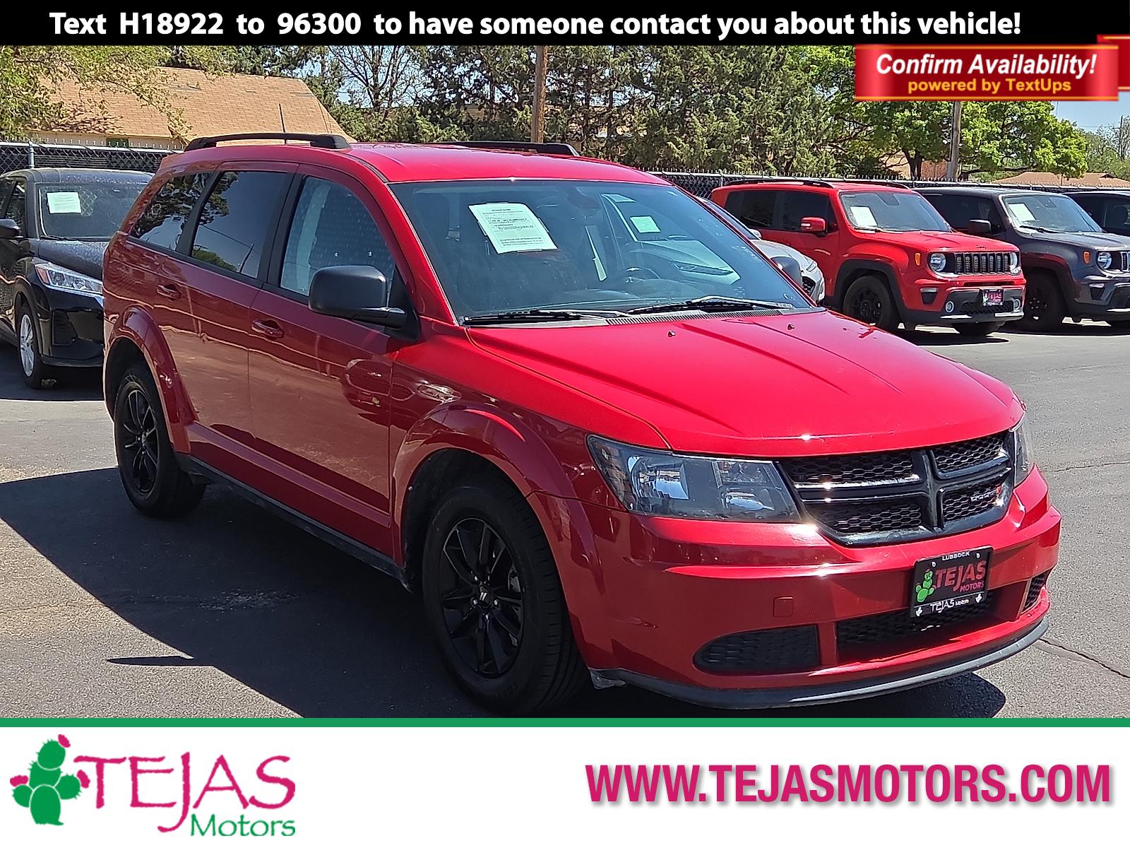 photo of 2020 Dodge Journey SE Value