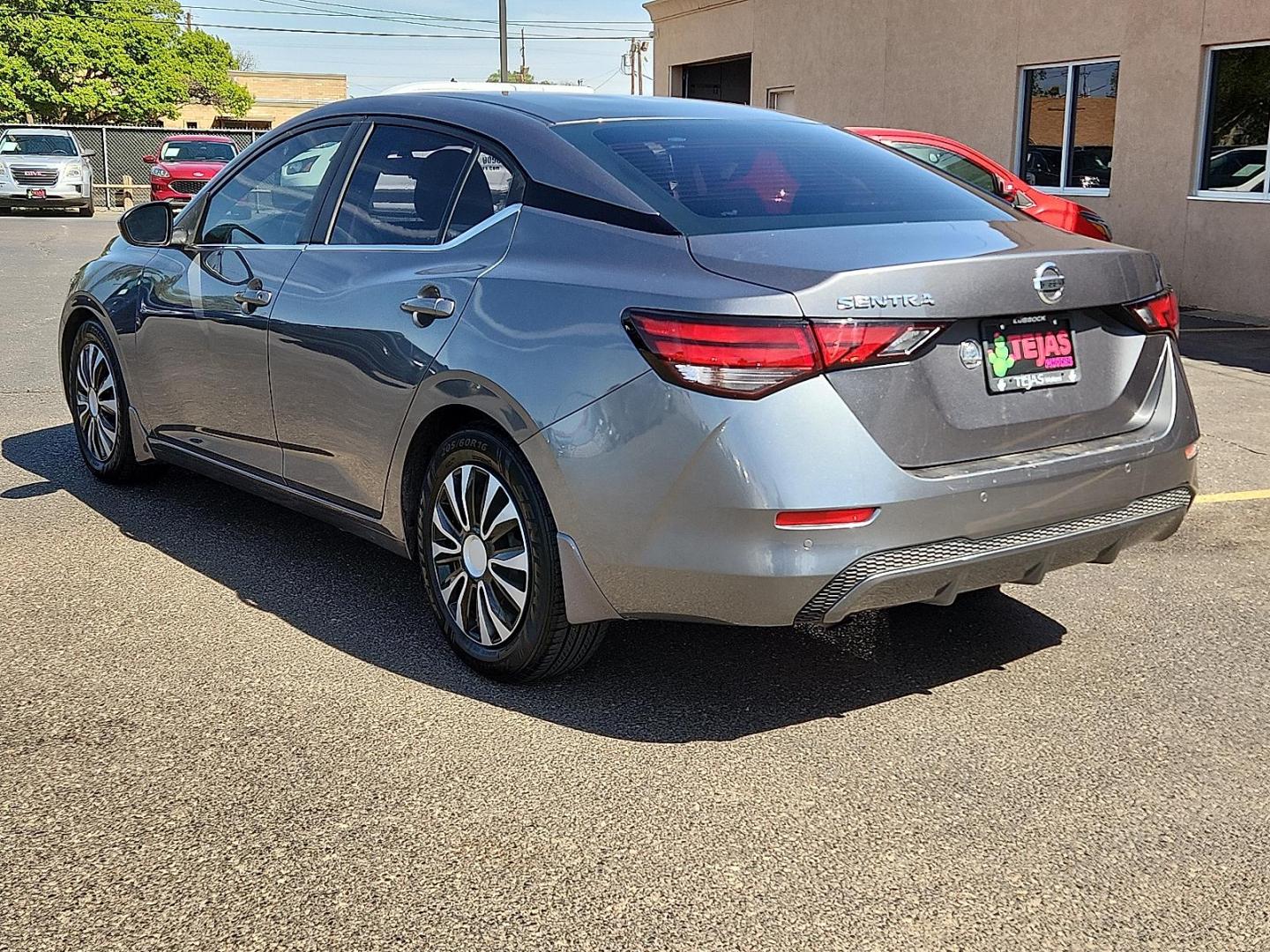 2020 GRAY /Charcoal - G Nissan Sentra S Xtronic CVT (3N1AB8BV4LY) with an 2L I-4 gasoline direct injection, DOHC, variable valve control, regular unleaded, engine with 149HP engine, located at 4110 Avenue Q, Lubbock, 79412, 33.556553, -101.855820 - 04/10/2026 KEY IN ENVELOPE GOD - Photo#2