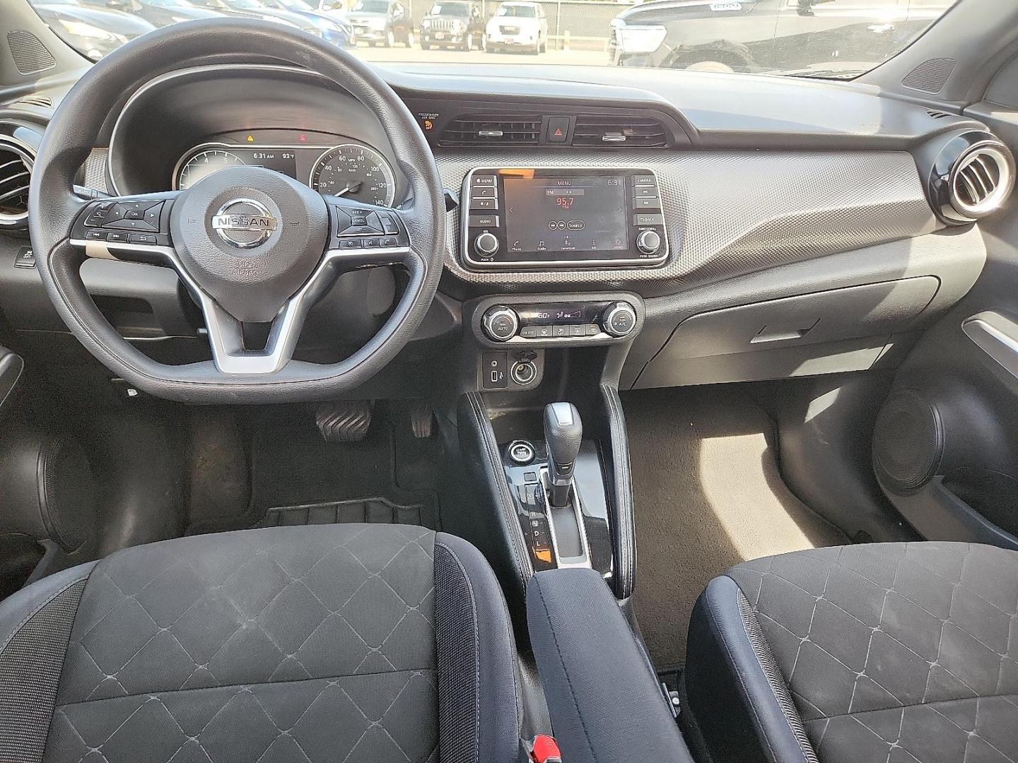 2018 BLACK /Charcoal - G Nissan Kicks SV (3N1CP5CU9JL) with an 1.6L I-4 DOHC, CVTCS variable valve control, regular unleaded, engine with 125HP engine, located at 4110 Avenue Q, Lubbock, 79412, 33.556553, -101.855820 - 04/22/2026 KEY IN ENVELOPE GOD - Photo#7
