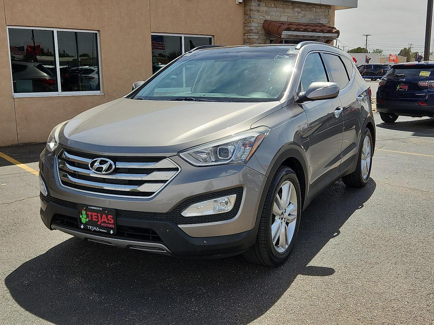 2016 GRAY /Black - RYN Hyundai Santa Fe Sport 2.0L Turbo (5XYZW4LA3GG) with an Theta II 2L I-4 gasoline direct injection, DOHC, variable valve control, intercooled turbo, regular unleaded, engine with 264HP engine, located at 4110 Avenue Q, Lubbock, 79412, 33.556553, -101.855820 - 04/22/2026 KEY IN ENVELOPE GOD - Photo#1