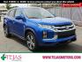 2020 BLUE /Black - 31X Mitsubishi Outlander Sport 2.0 ES AWC (JA4AR3AU4LU) with an 2L I-4 DOHC, MIVEC variable valve control, regular unleaded, engine with 148HP engine, located at 4110 Avenue Q, Lubbock, 79412, 33.556553, -101.855820 - 04/23/2026 KEY IN ENVELOPE GOD - Photo#0