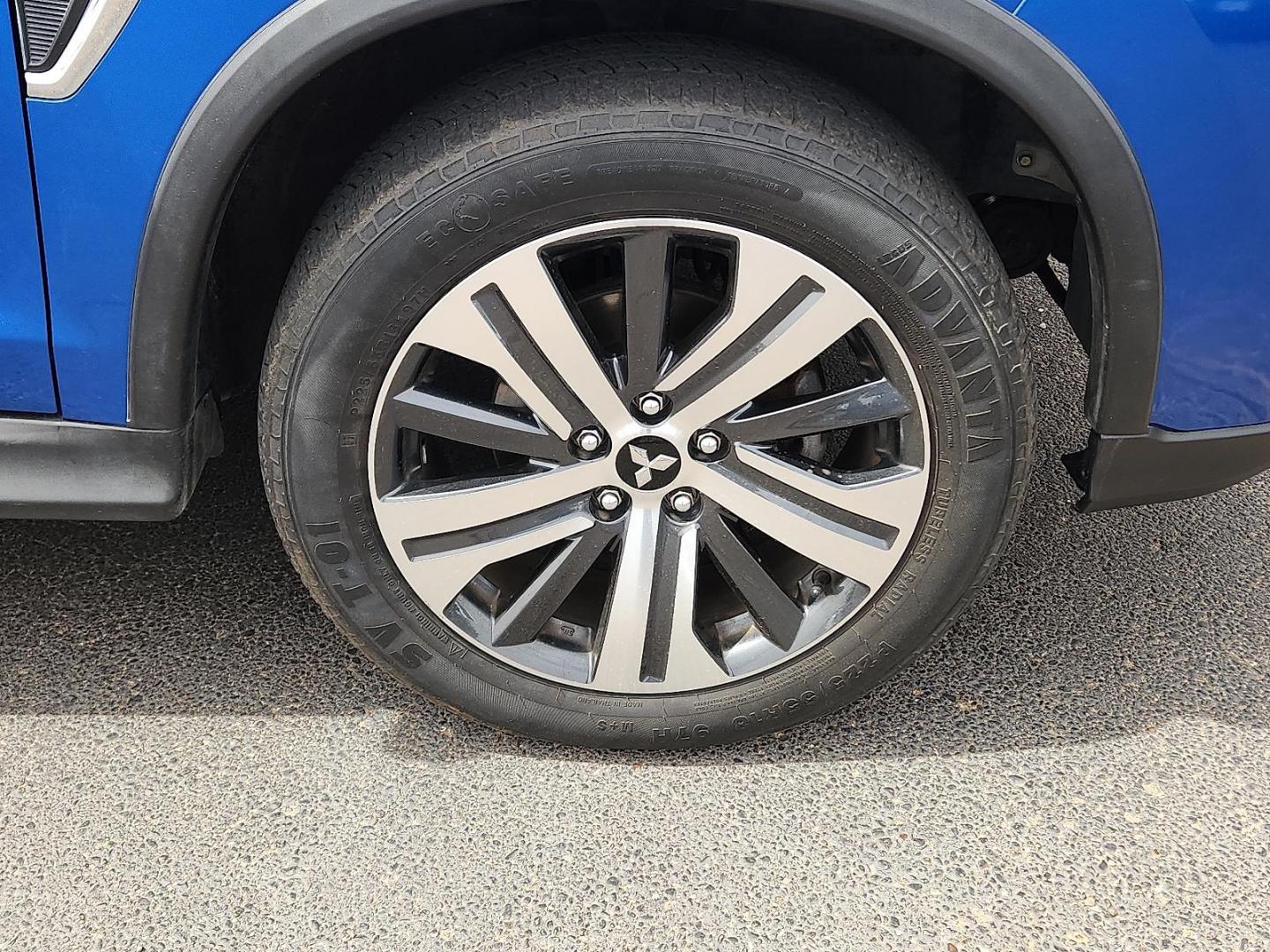 2020 BLUE /Black - 31X Mitsubishi Outlander Sport 2.0 ES AWC (JA4AR3AU4LU) with an 2L I-4 DOHC, MIVEC variable valve control, regular unleaded, engine with 148HP engine, located at 4110 Avenue Q, Lubbock, 79412, 33.556553, -101.855820 - 04/23/2026 KEY IN ENVELOPE GOD - Photo#4