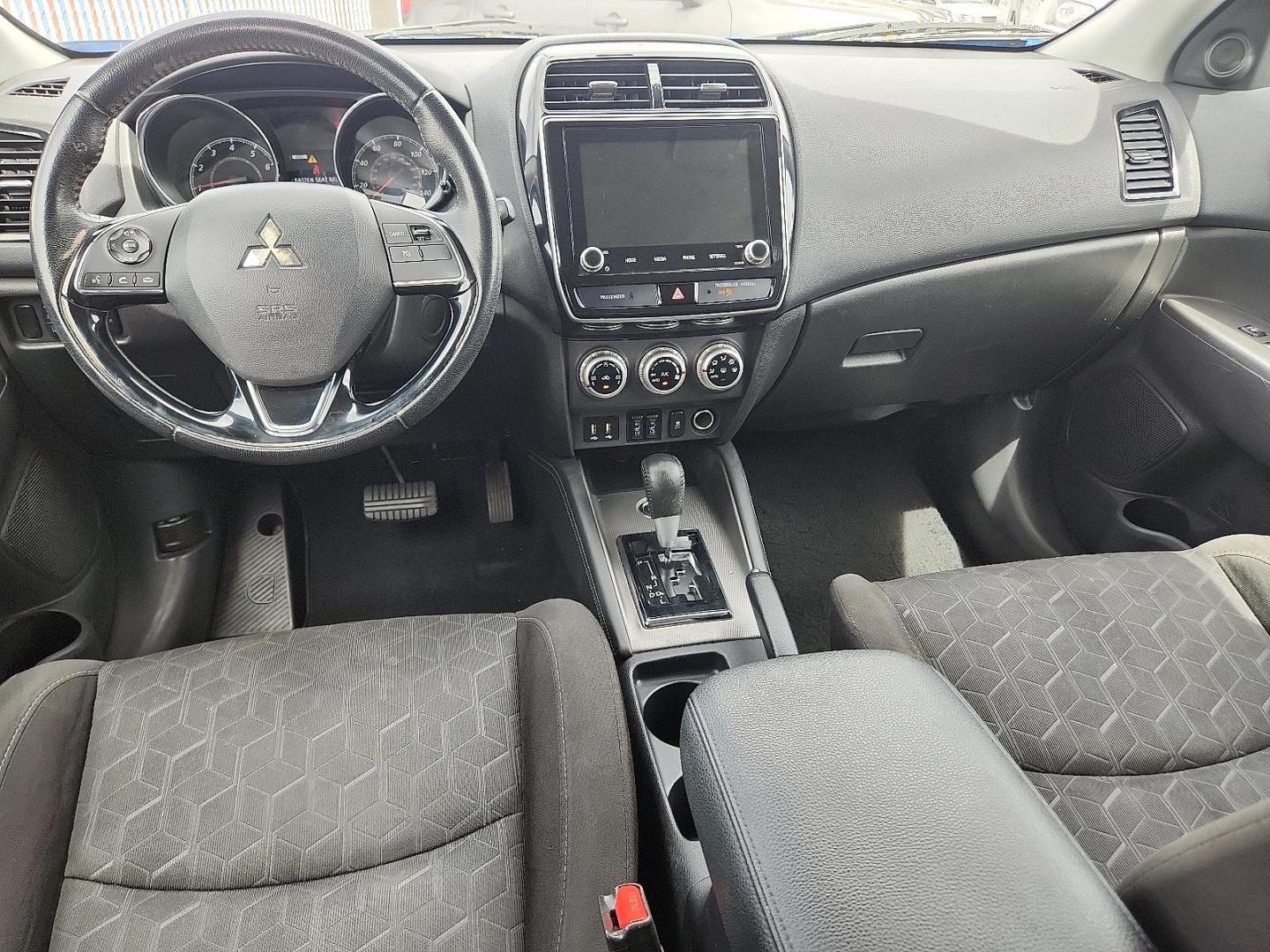 2020 BLUE /Black - 31X Mitsubishi Outlander Sport 2.0 ES AWC (JA4AR3AU4LU) with an 2L I-4 DOHC, MIVEC variable valve control, regular unleaded, engine with 148HP engine, located at 4110 Avenue Q, Lubbock, 79412, 33.556553, -101.855820 - 04/23/2026 KEY IN ENVELOPE GOD - Photo#6