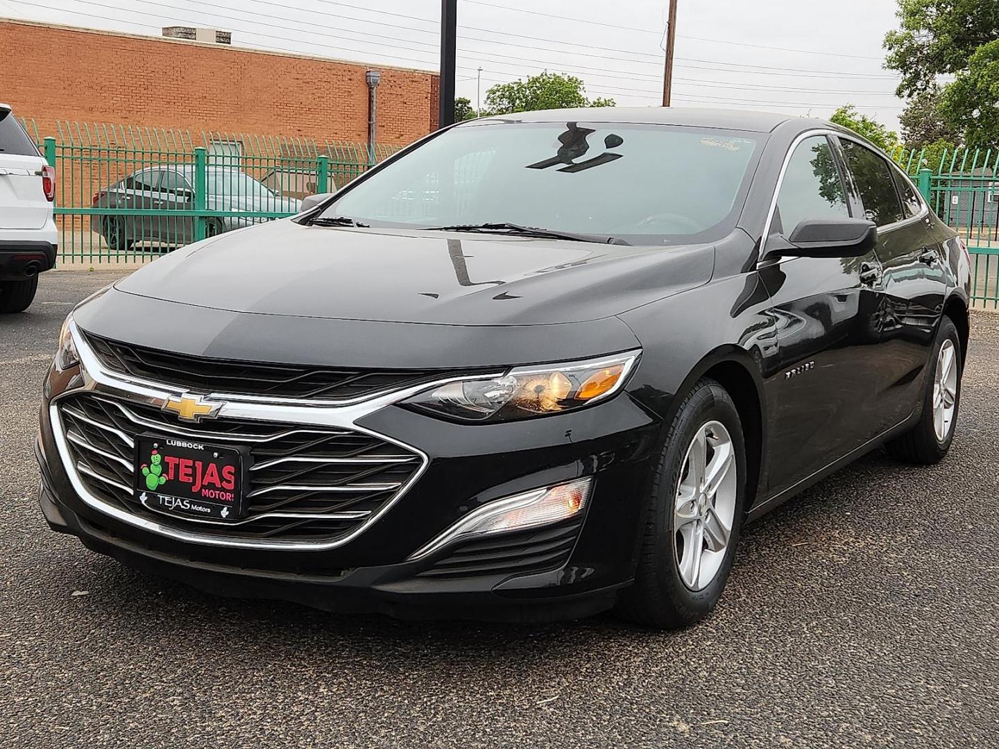 2020 BLACK /Jet Black - H1T Chevrolet Malibu FWD LS (1G1ZB5STXLF) with an ECOTEC 1.5L I-4 gasoline direct injection, DOHC, VVT variable valve control, intercooled turbo, regular unleaded, engine with 160HP engine, located at 4110 Avenue Q, Lubbock, 79412, 33.556553, -101.855820 - 05/06/2026 KEY IN ENVELOPE GOD - Photo#1