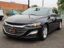 2020 BLACK /Jet Black - H1T Chevrolet Malibu FWD LS (1G1ZB5STXLF) with an ECOTEC 1.5L I-4 gasoline direct injection, DOHC, VVT variable valve control, intercooled turbo, regular unleaded, engine with 160HP engine, located at 4110 Avenue Q, Lubbock, 79412, 33.556553, -101.855820 - 05/06/2026 KEY IN ENVELOPE GOD - Photo#1