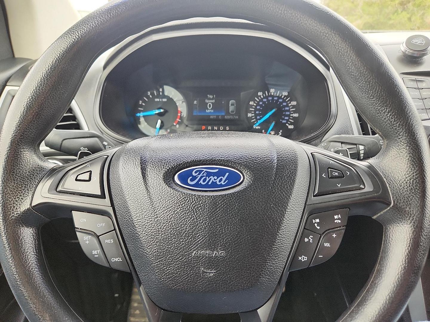 2017 BLUE /Ebony - CE Ford Edge SE (2FMPK4G98HB) with an EcoBoost 2L I-4 gasoline direct injection, DOHC, variable valve control, intercooled turbo, premium unleaded, engine with 245HP engine, located at 4110 Avenue Q, Lubbock, 79412, 33.556553, -101.855820 - Photo#10