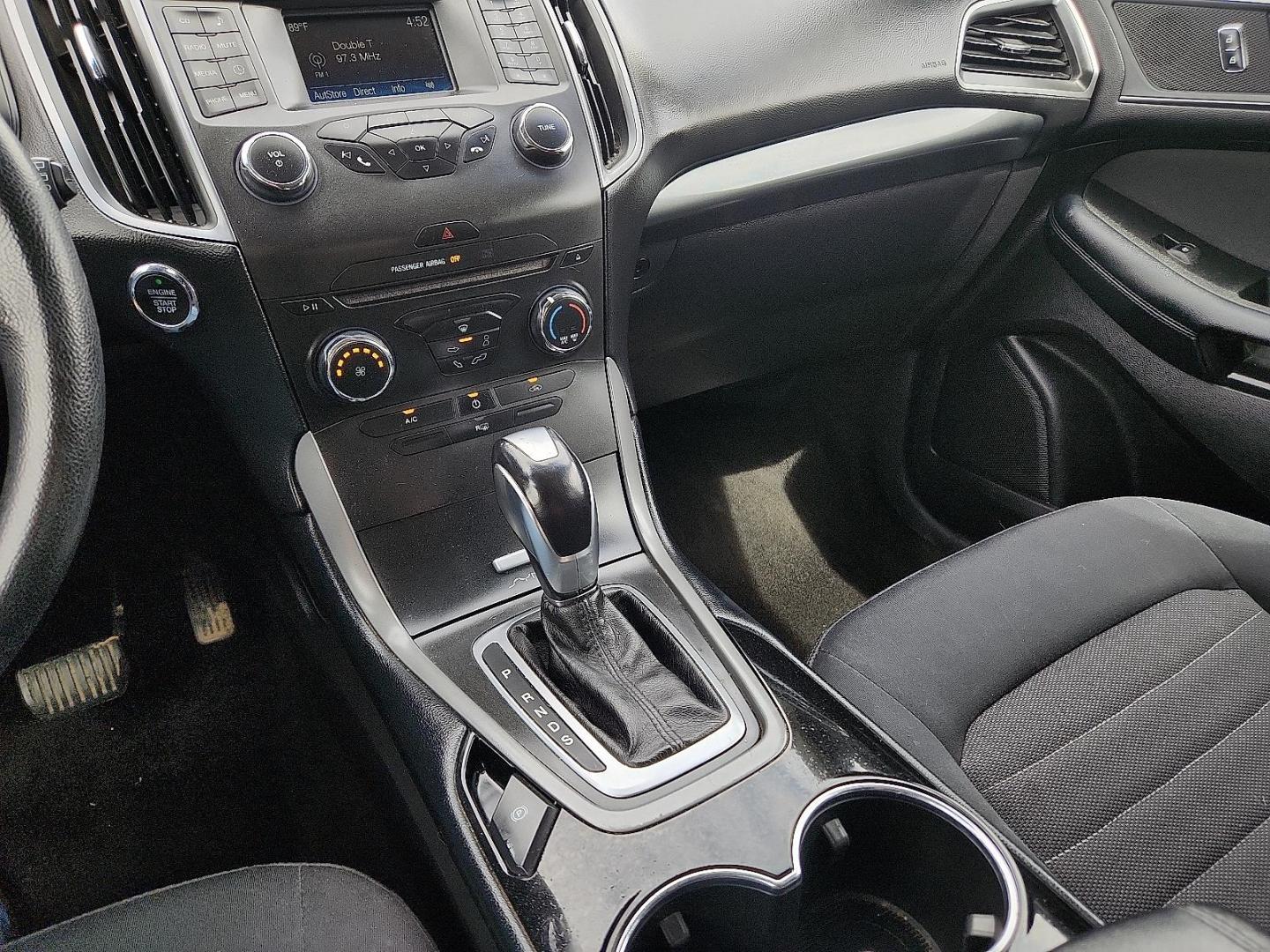 2017 BLUE /Ebony - CE Ford Edge SE (2FMPK4G98HB) with an EcoBoost 2L I-4 gasoline direct injection, DOHC, variable valve control, intercooled turbo, premium unleaded, engine with 245HP engine, located at 4110 Avenue Q, Lubbock, 79412, 33.556553, -101.855820 - Photo#11