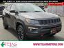 2020 GRAY /Ruby Red/Black - XC Jeep Compass Trailhawk 4x4 (3C4NJDDB8LT) with an 2.4L I-4 variable valve control, regular unleaded, engine with 180HP engine, located at 4110 Avenue Q, Lubbock, 79412, 33.556553, -101.855820 - 04/23/2026 KEY IN ENVELOPE GOD - Photo#0